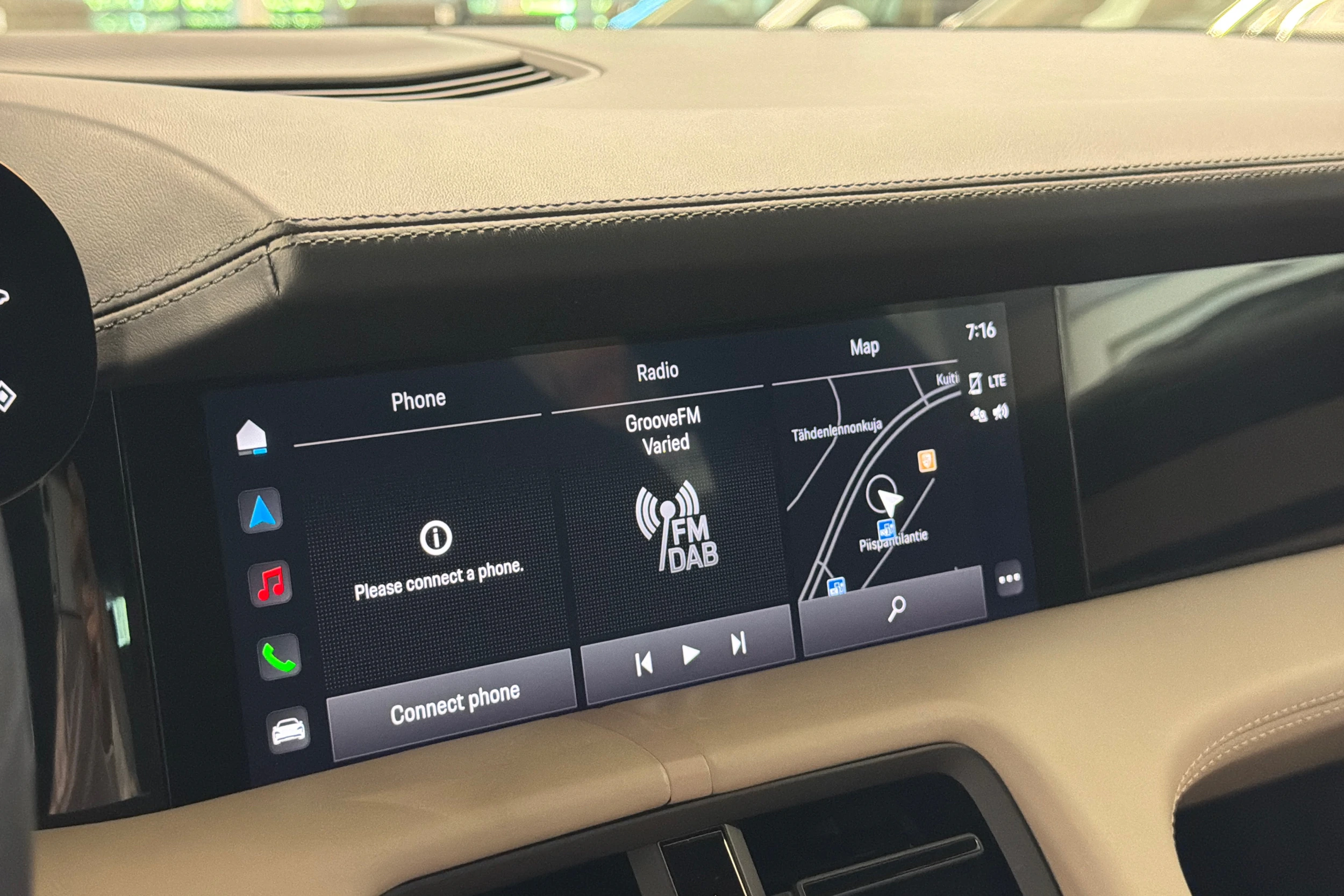 vihreä Porsche Taycan 2023 kuva 23.