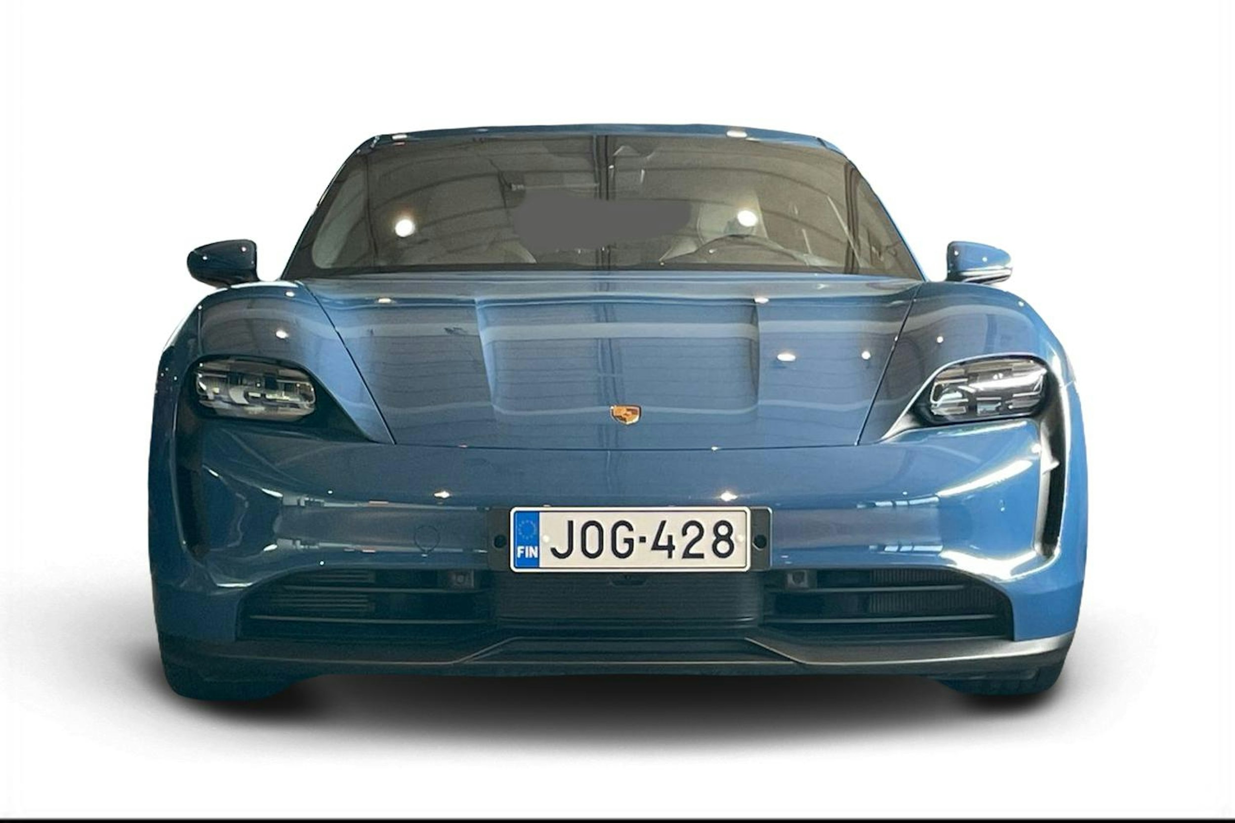 Sininen Porsche Taycan 2023 kuva 4.