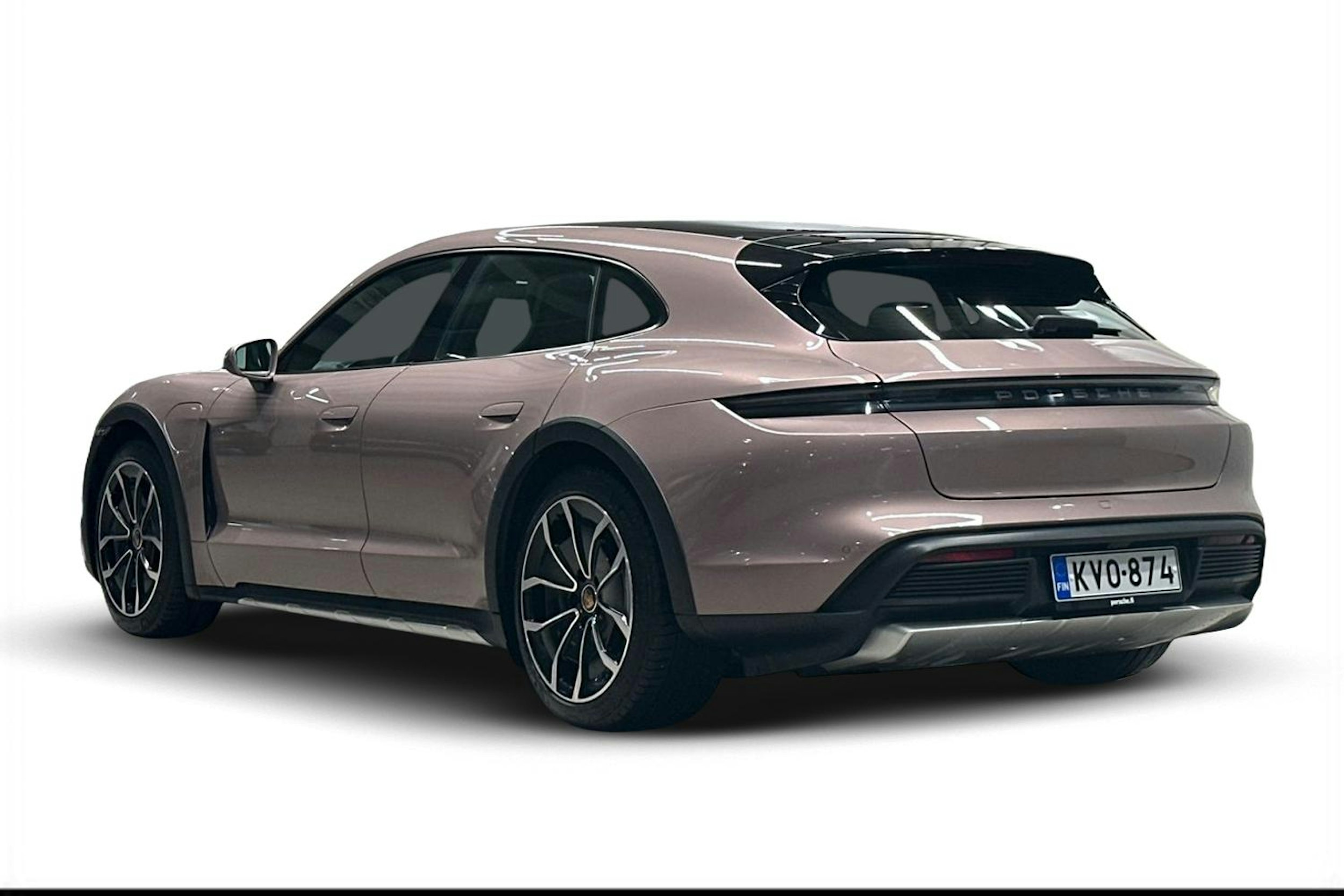 Punainen Porsche Taycan 2023 kuva 2.