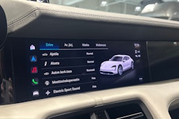 Punainen Porsche Taycan 2023 kuva 21.