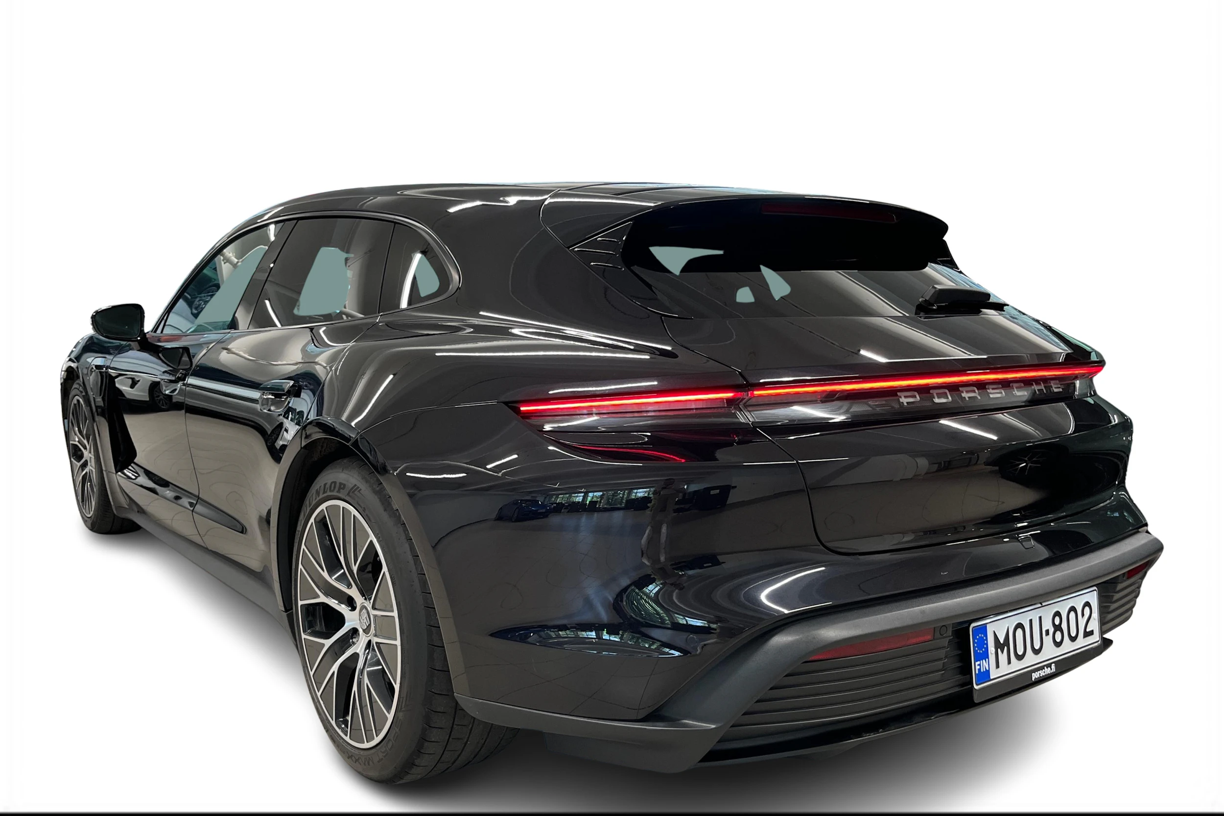 musta Porsche Taycan 2023 kuva 2.