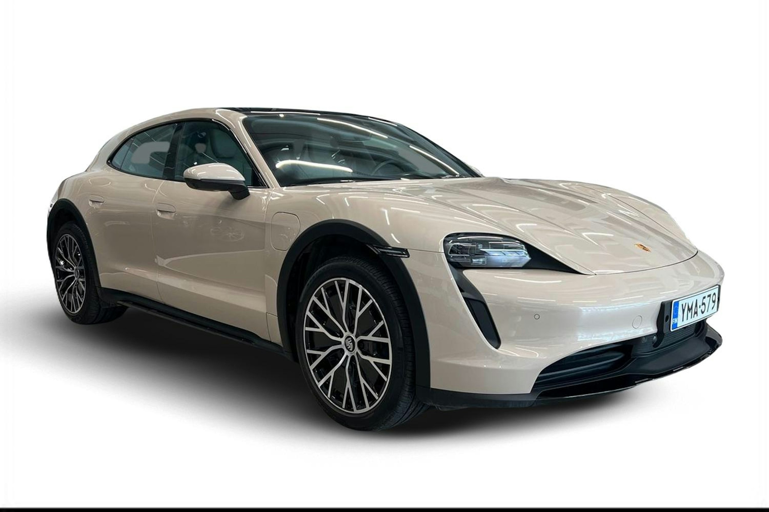 met. Ruskea (beige) Porsche Taycan 2023 kuva 1.