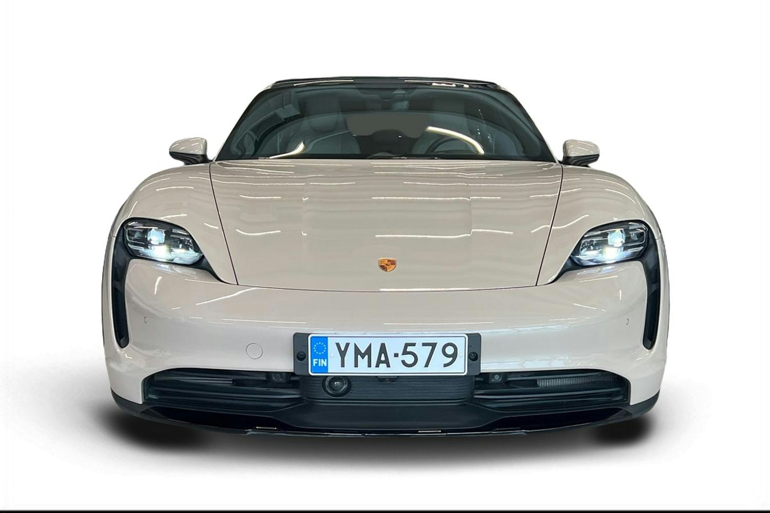 met. Ruskea (beige) Porsche Taycan 2023 kuva 4.