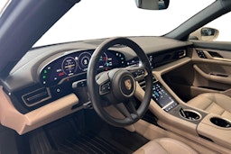 met. Ruskea (beige) Porsche Taycan 2023 kuva 6.