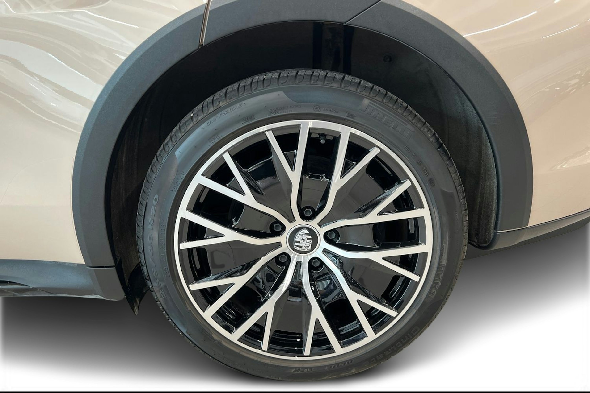 met. Ruskea (beige) Porsche Taycan 2023 kuva 8.