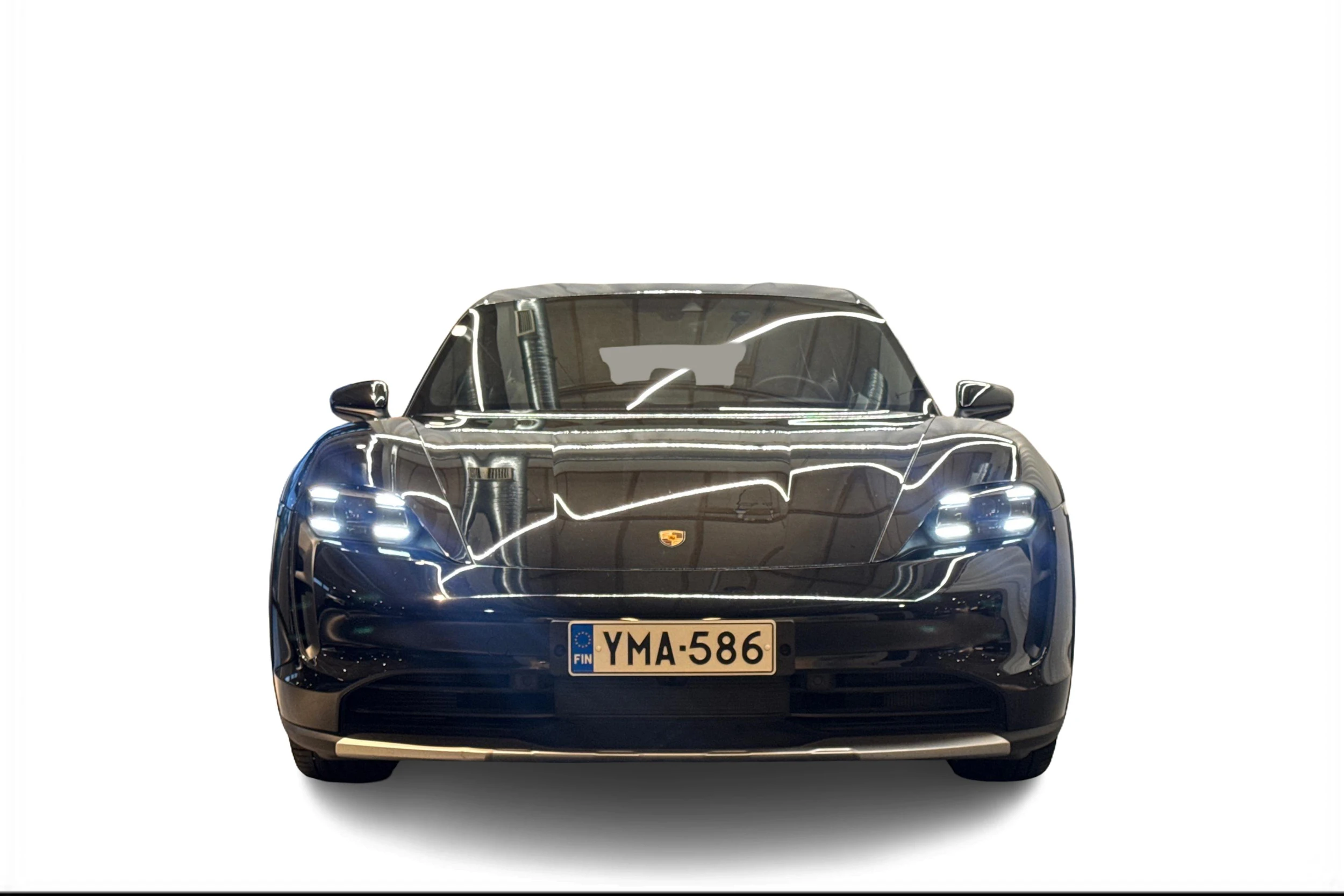 musta Porsche Taycan 2023 kuva 4.