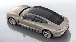 Ruskea (beige) Porsche Taycan 2024 kuva 4.