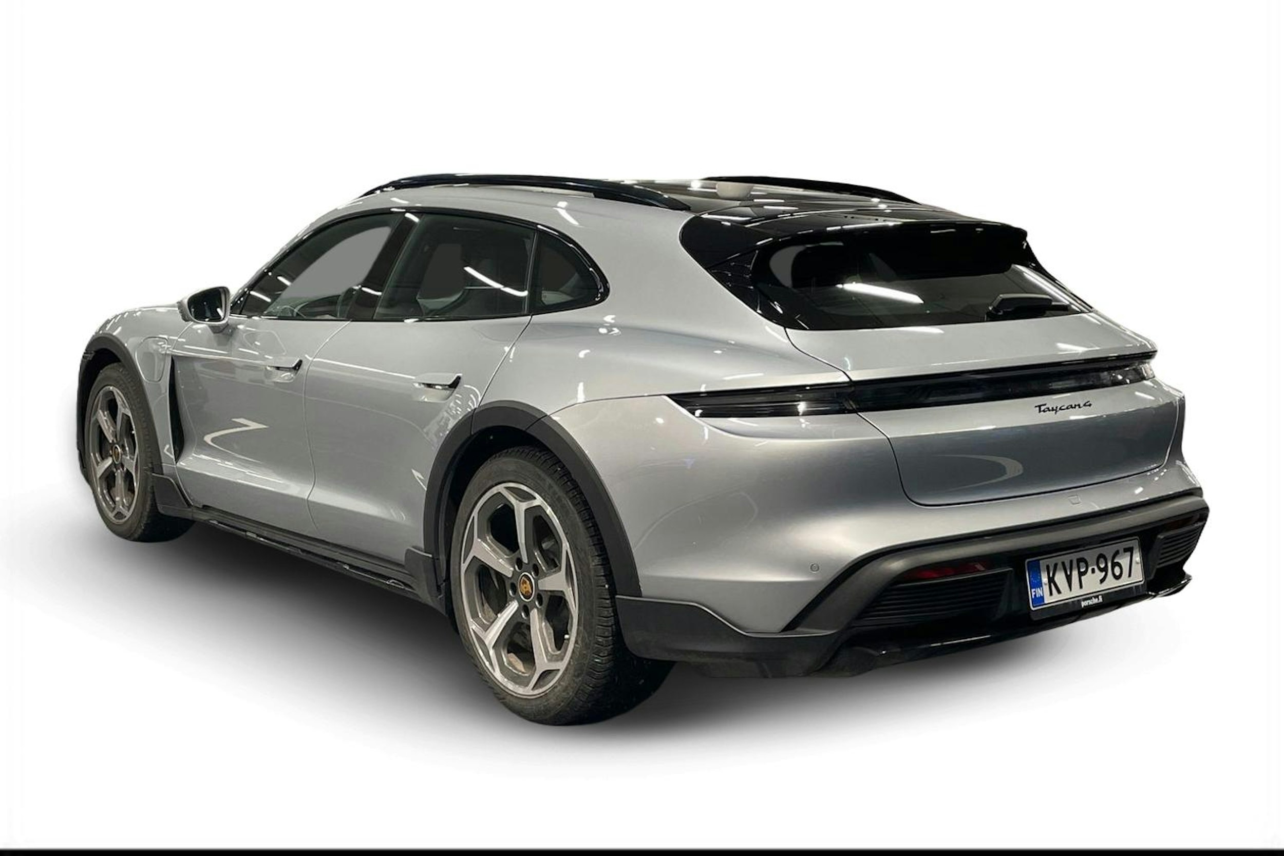 harmaa Porsche Taycan 2024 kuva 2.