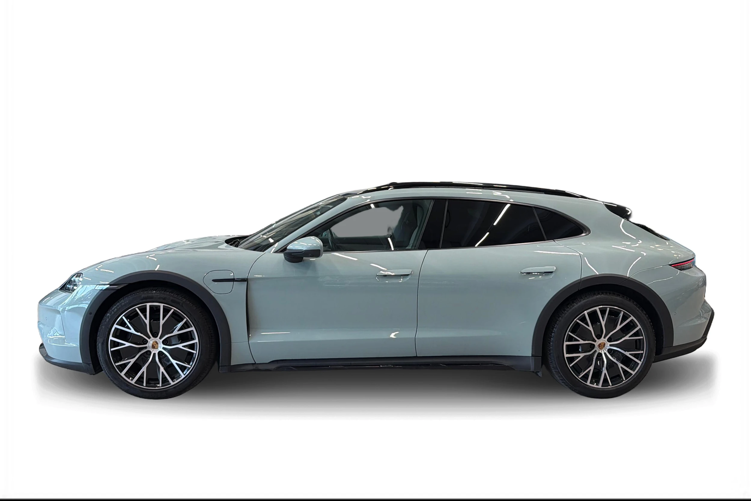 vihreä Porsche Taycan 2024 kuva 5.