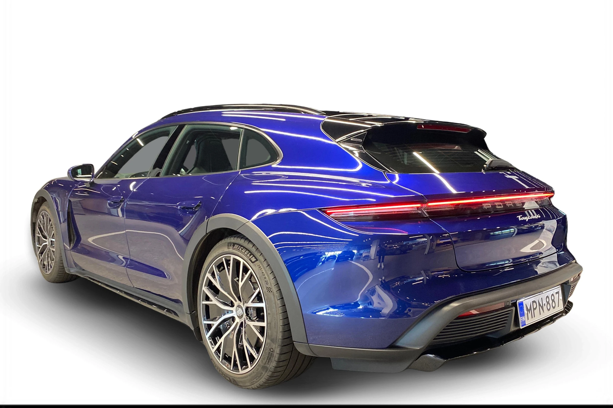 met. sininen Porsche Taycan 2024 kuva 2.