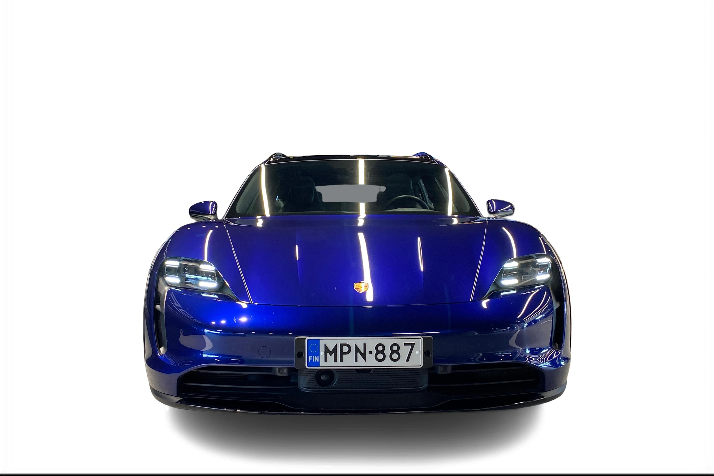 met. sininen Porsche Taycan 2024 kuva 4.