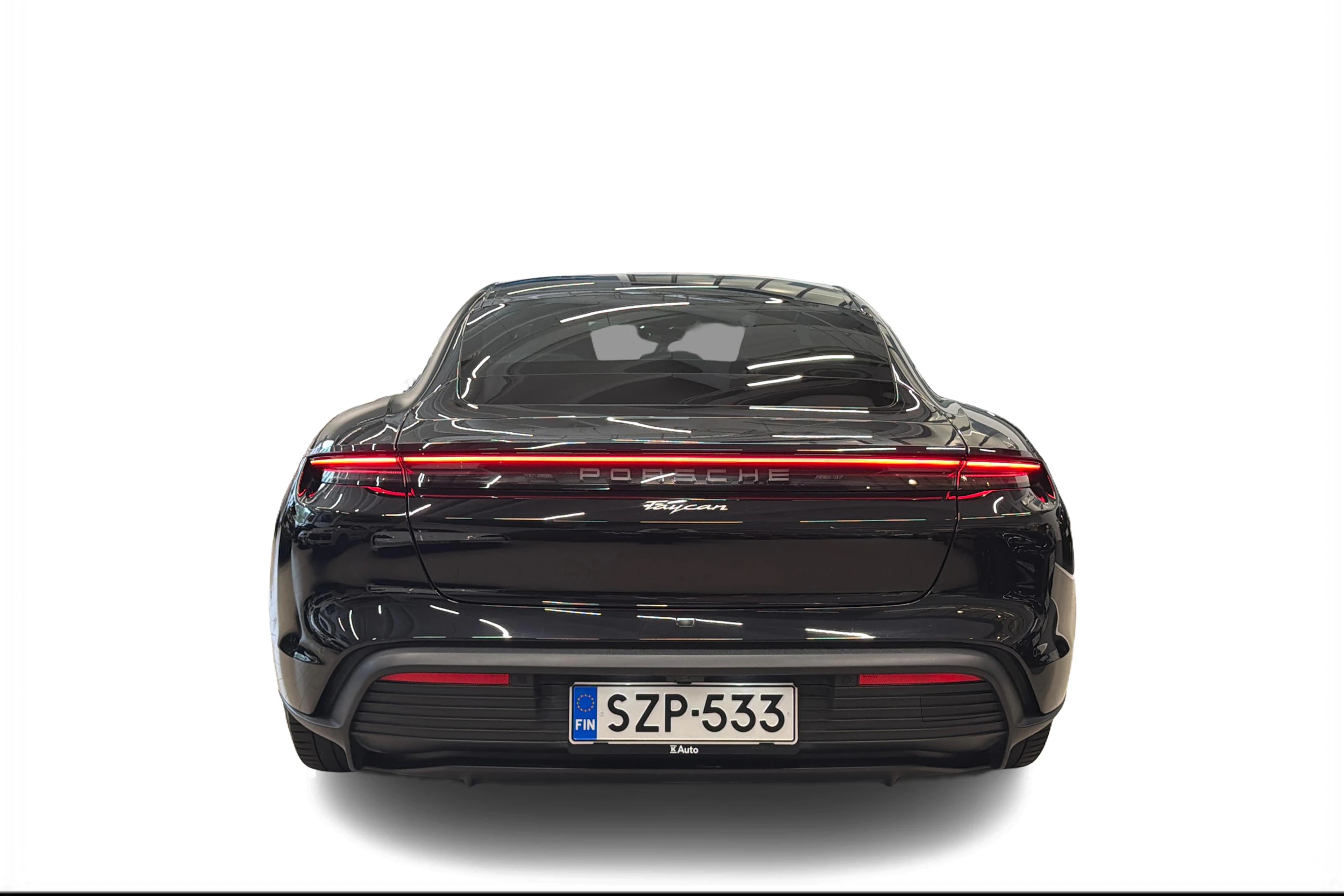 musta Porsche Taycan 2024 kuva 3.