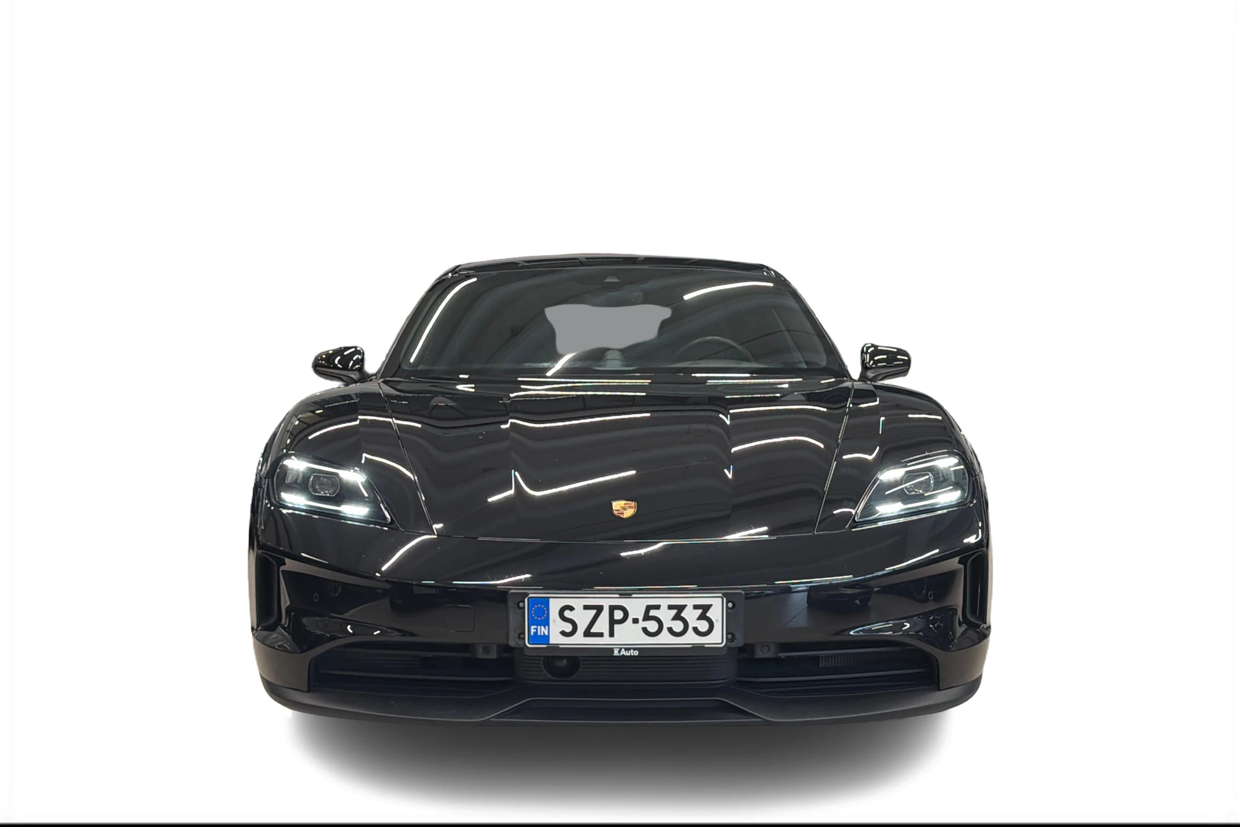 musta Porsche Taycan 2024 kuva 4.