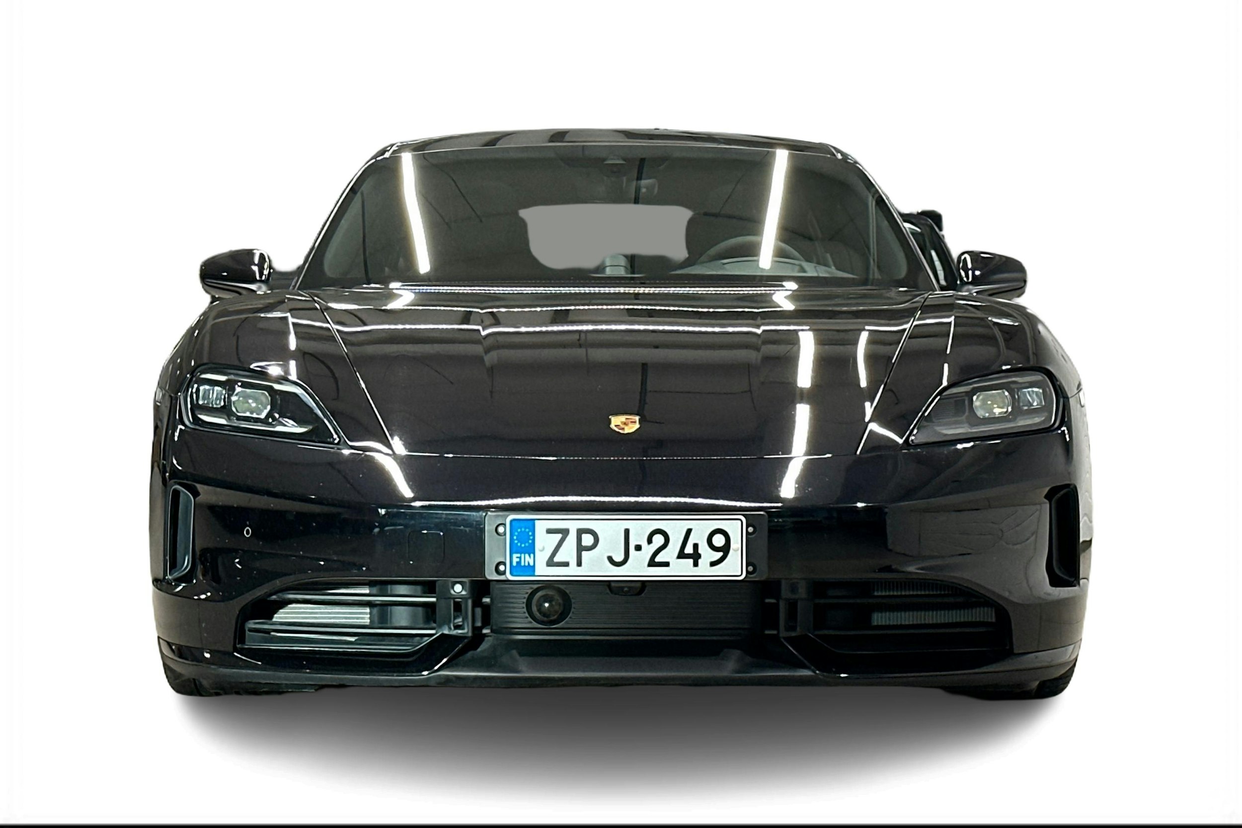 Musta Porsche Taycan 2024 kuva 4.