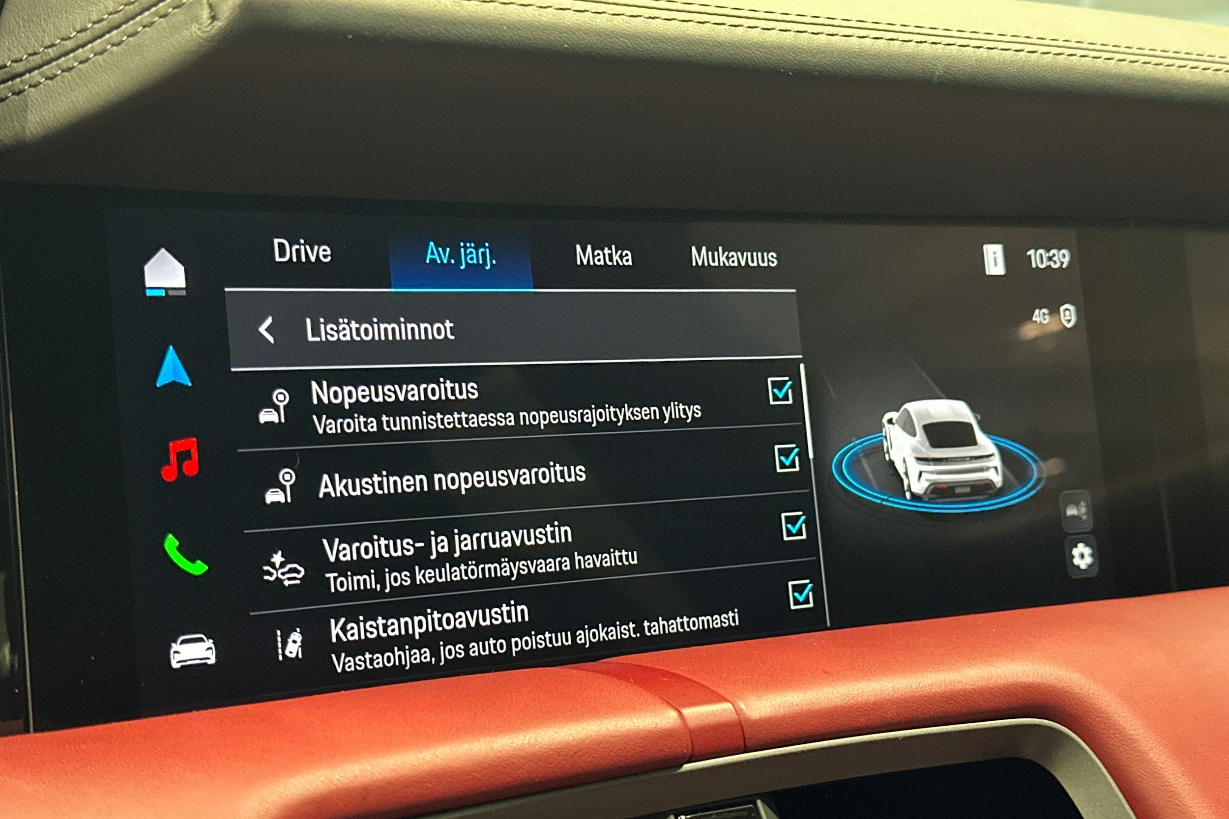 Musta Porsche Taycan 2024 kuva 24.