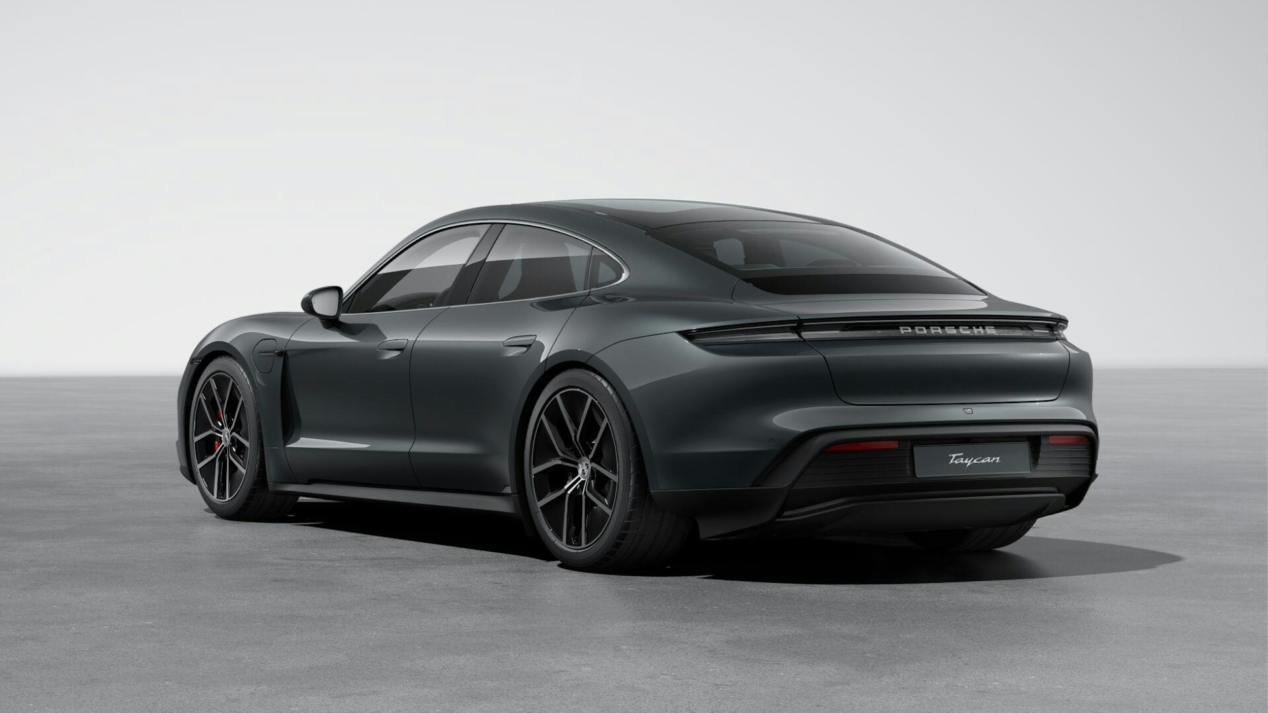 harmaa Porsche Taycan 2025 kuva 2.