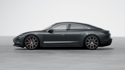 harmaa Porsche Taycan 2025 kuva 3.