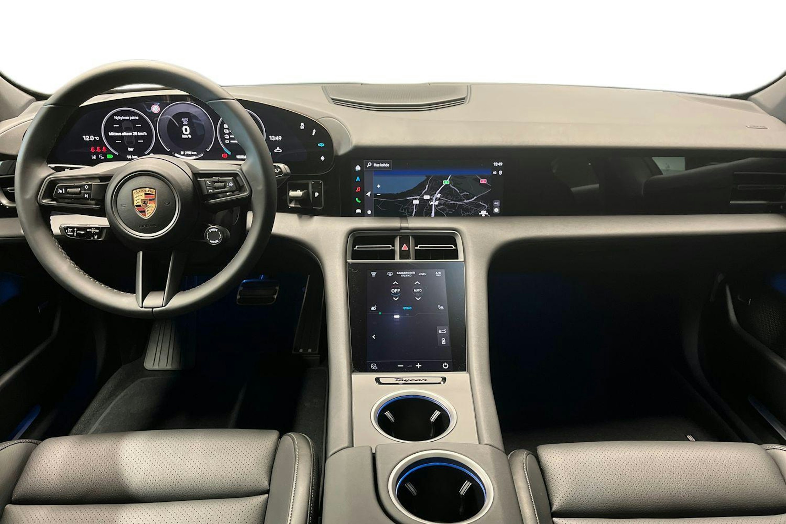 met. musta Porsche Taycan 2025 kuva 7.