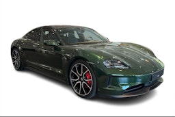 vihreä Porsche Taycan 2025 kuva 1.