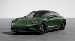 vihreä Porsche Taycan 2025 kuva 2.