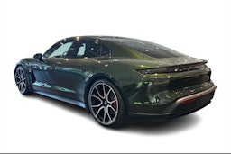 vihreä Porsche Taycan 2025 kuva 4.