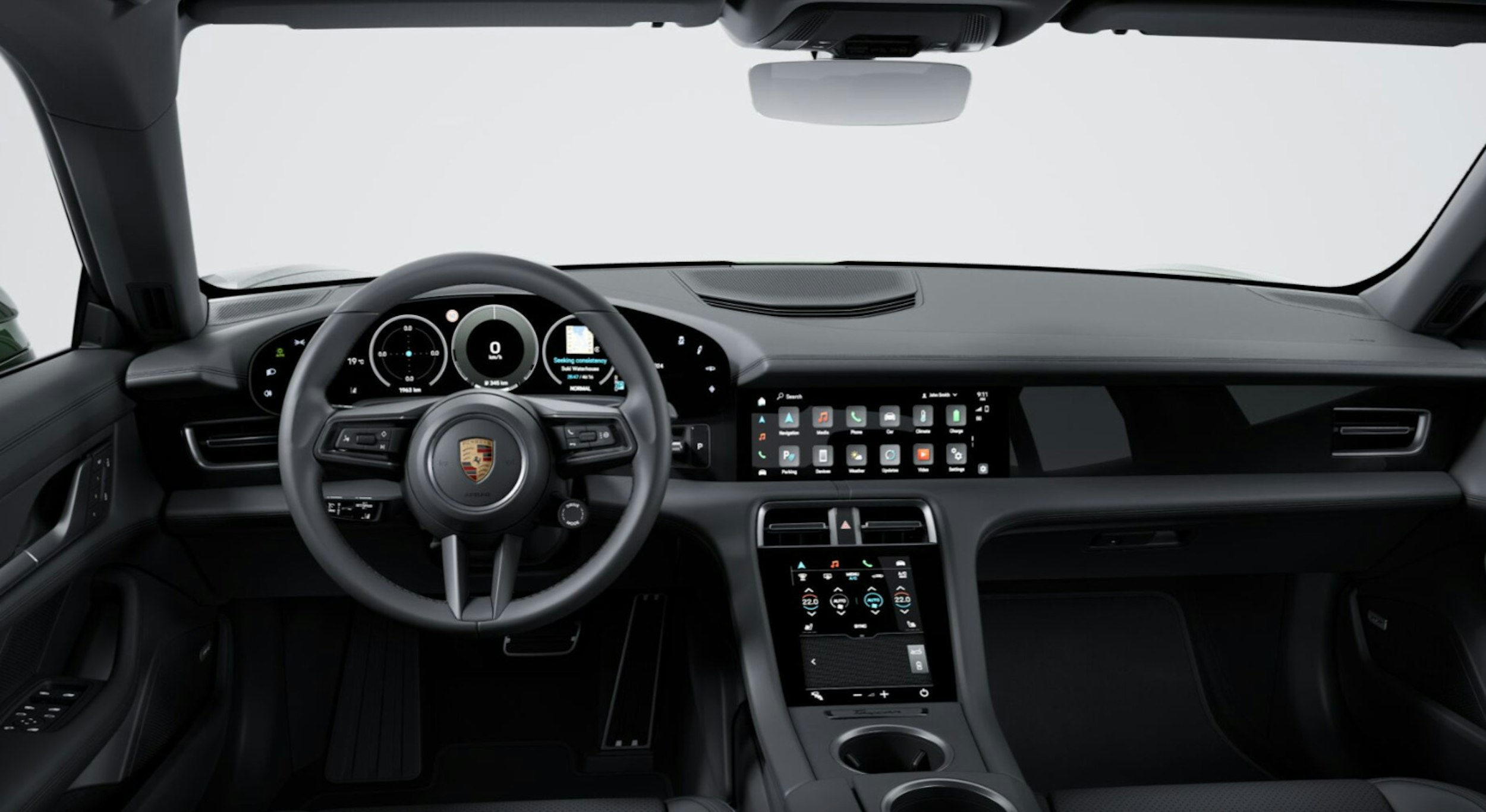 vihreä Porsche Taycan 2025 kuva 10.