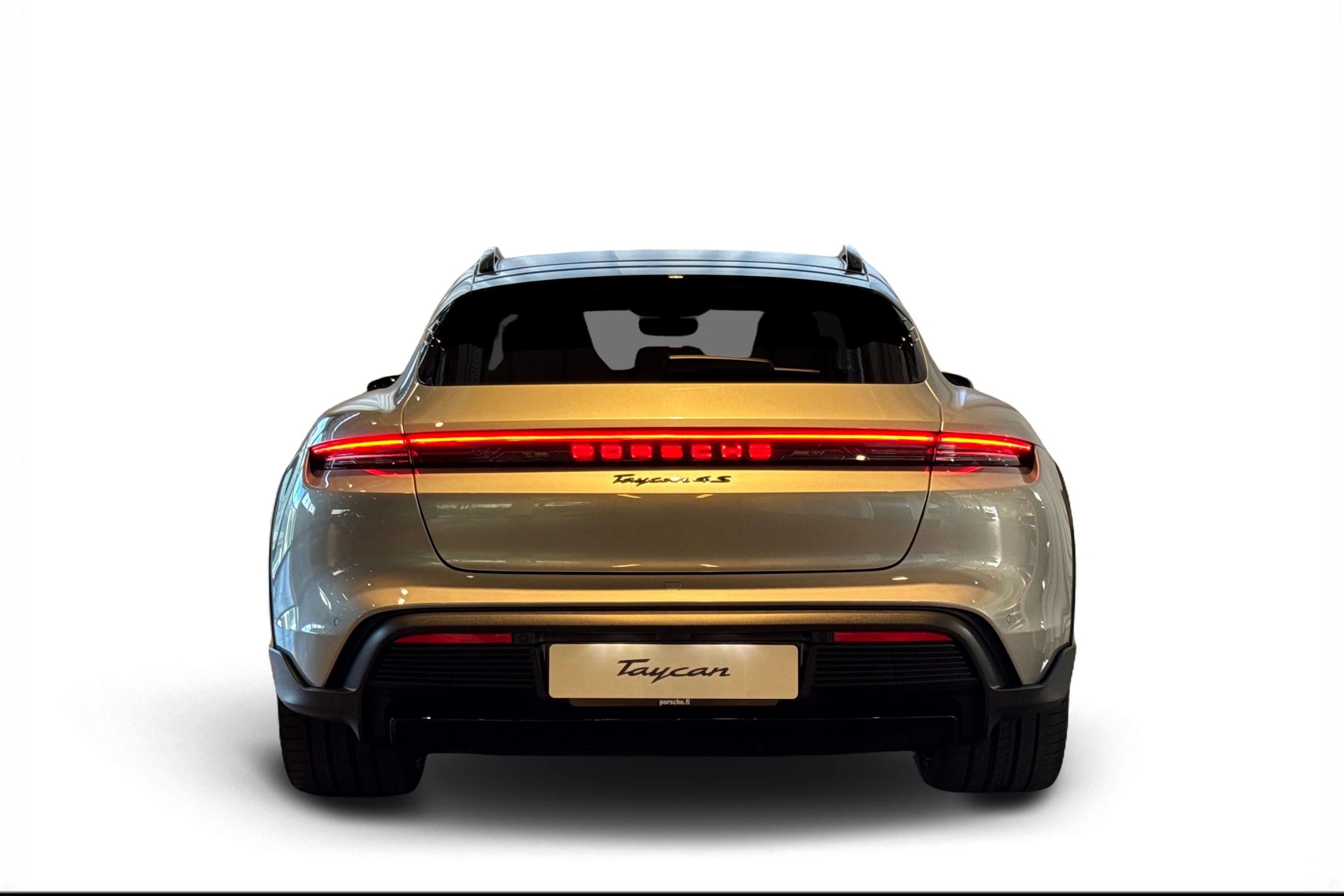 harmaa Porsche Taycan 2026 kuva 3.