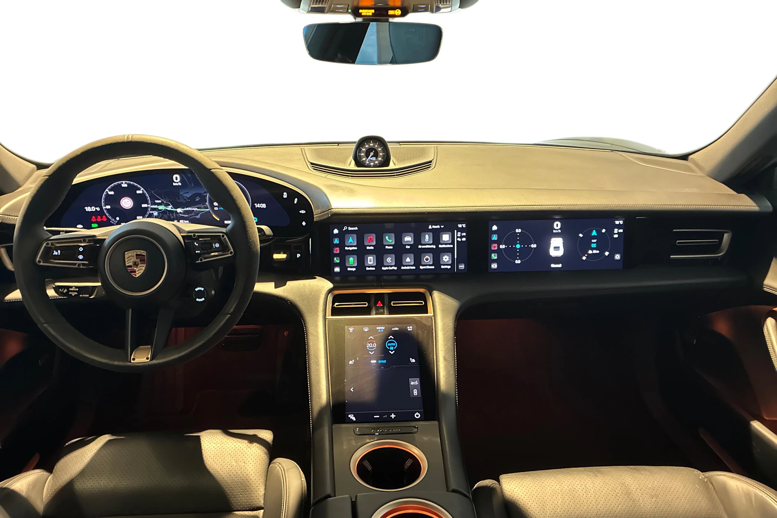 Musta Porsche Taycan 4S 2020 kuva 7.