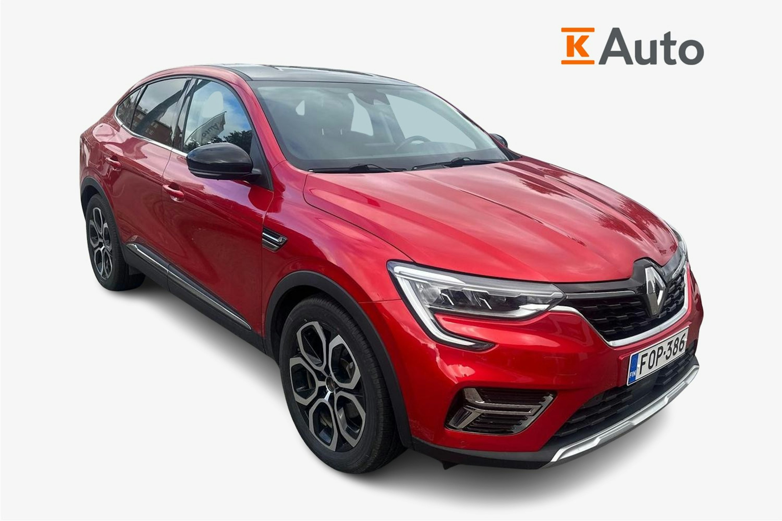Punainen Renault Arkana 2021 kuva 1.