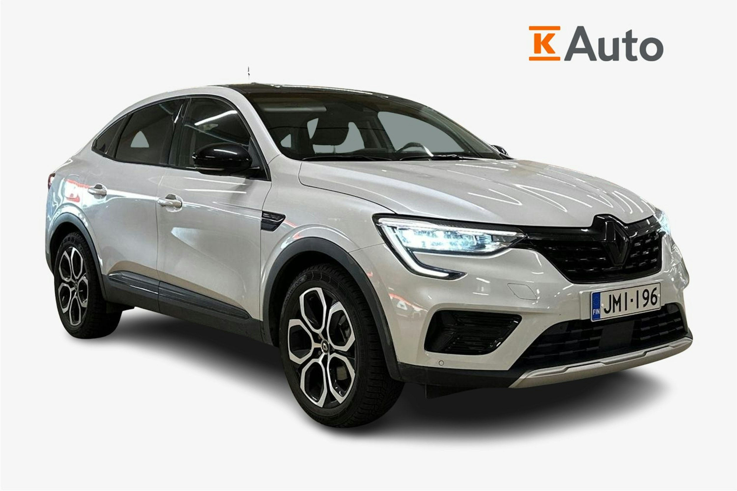 valkoinen Renault Arkana 2021 kuva 1.