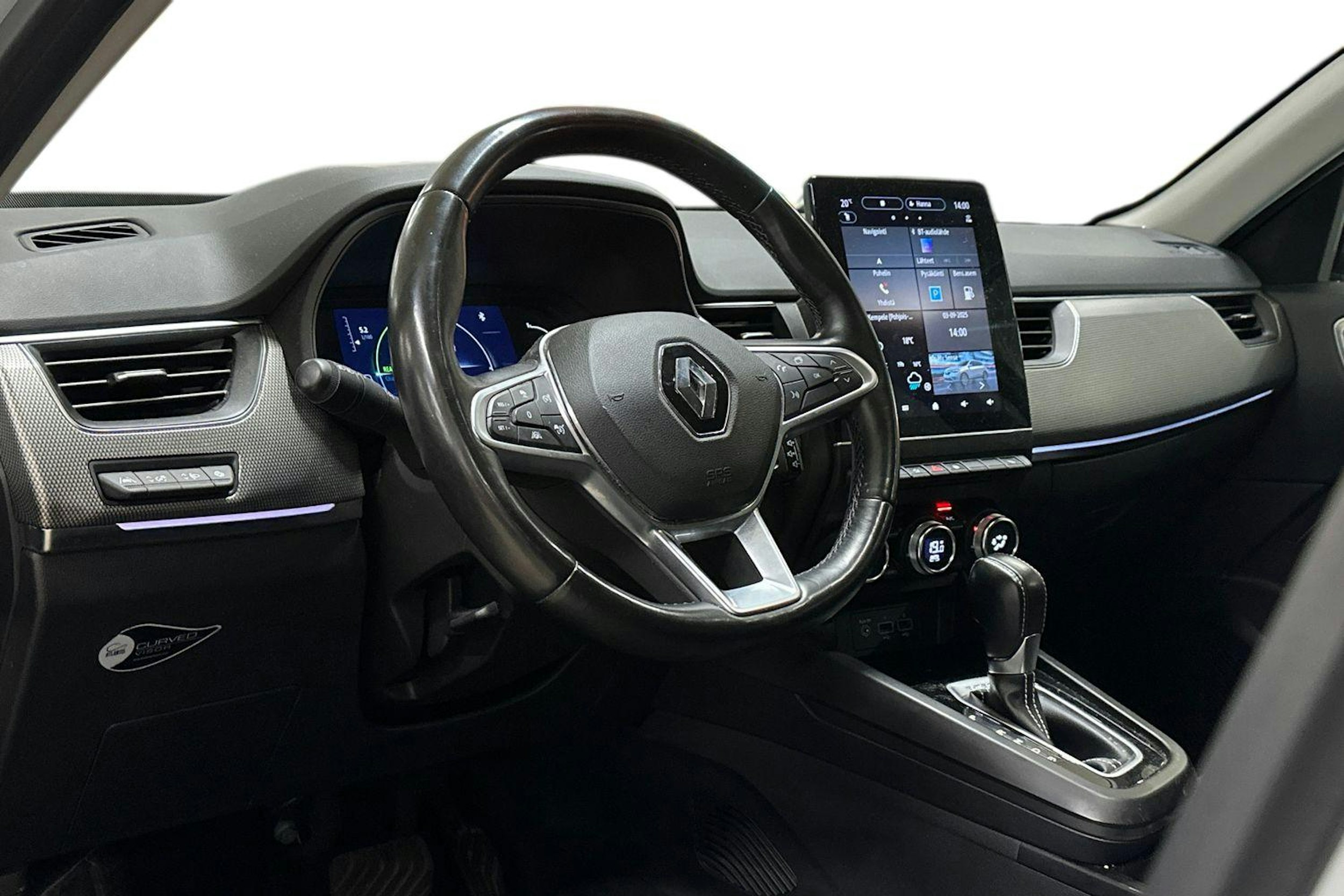 valkoinen Renault Arkana 2021 kuva 3.
