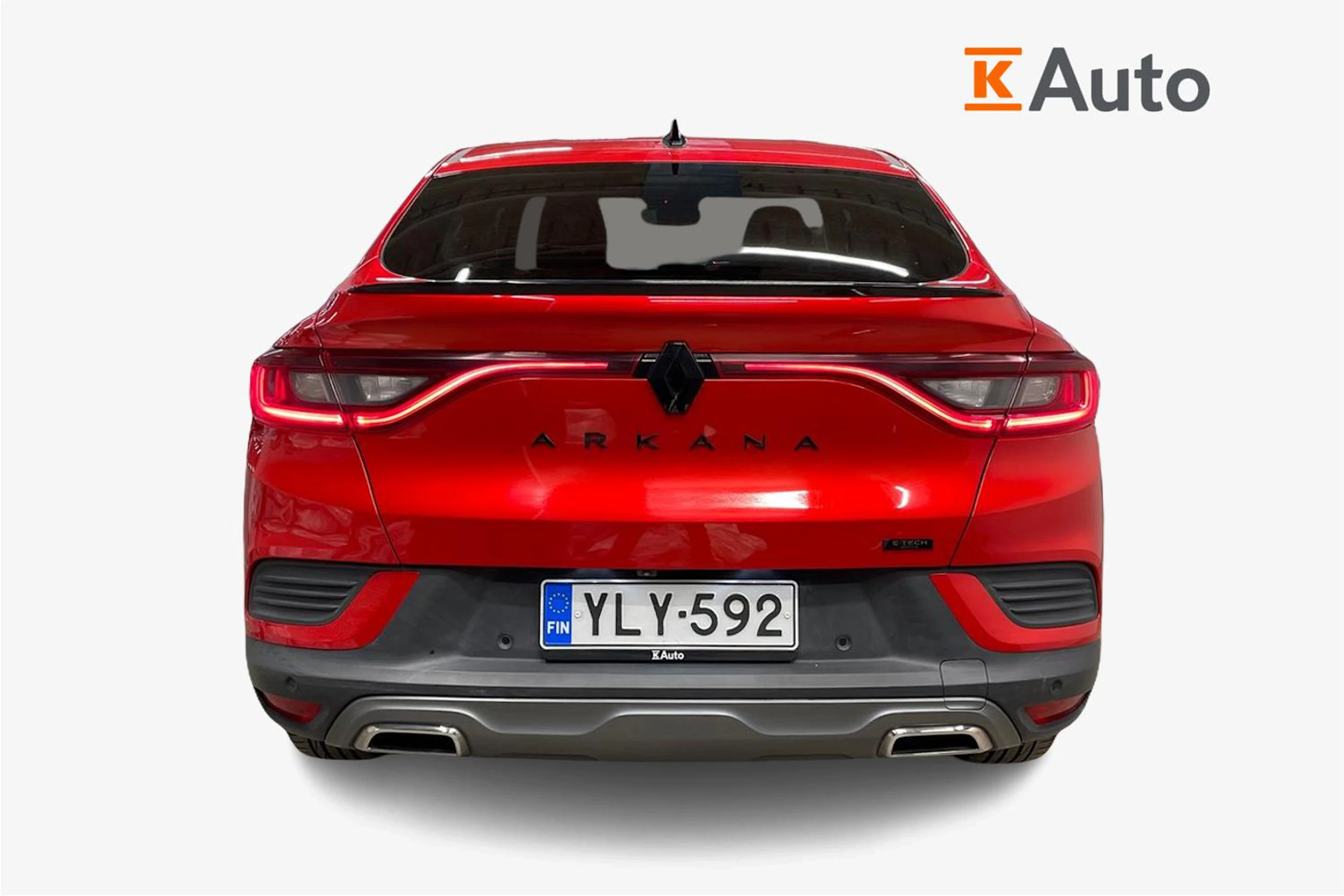 punainen Renault Arkana 2023 kuva 3.