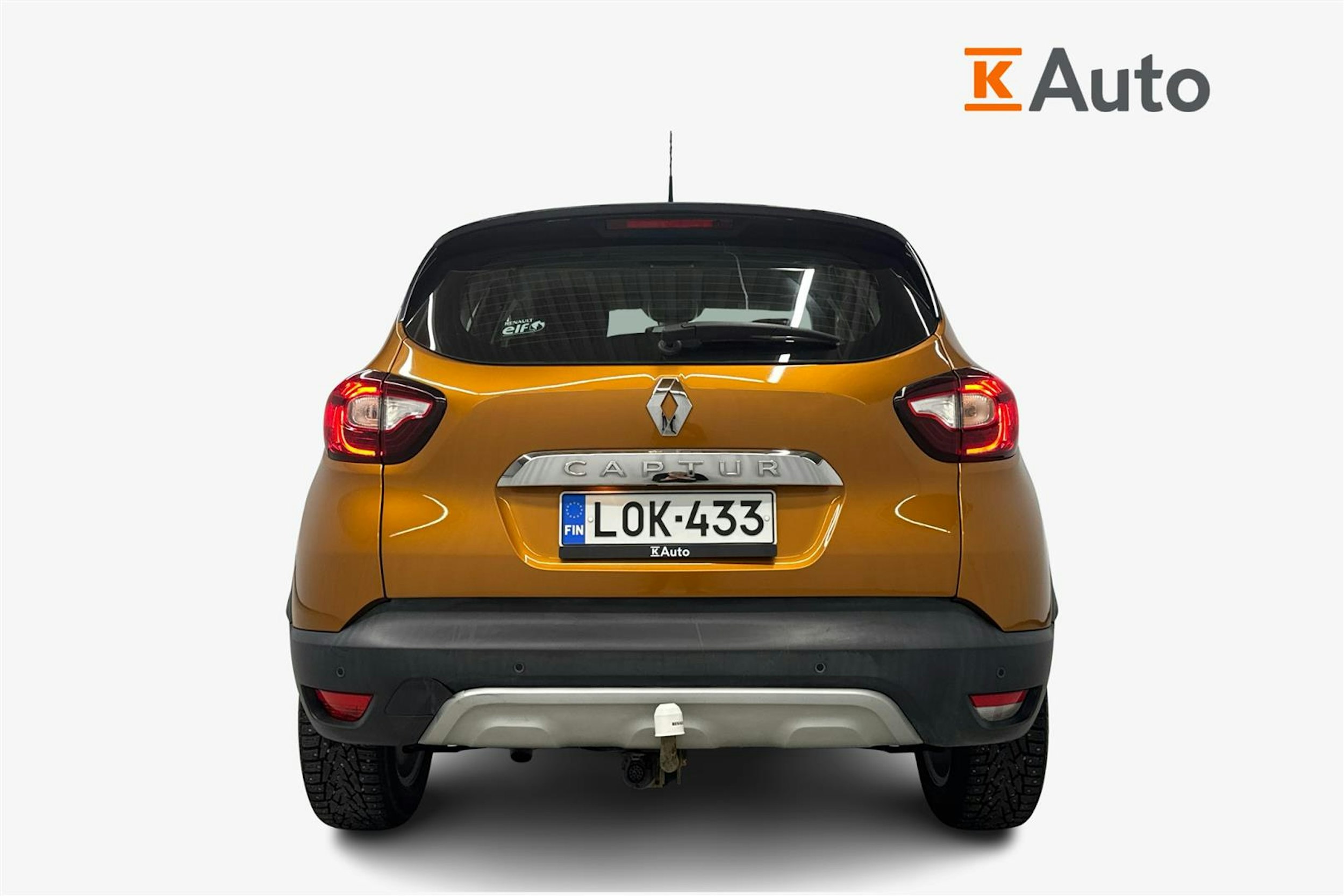 oranssi Renault Captur 2018 kuva 3.