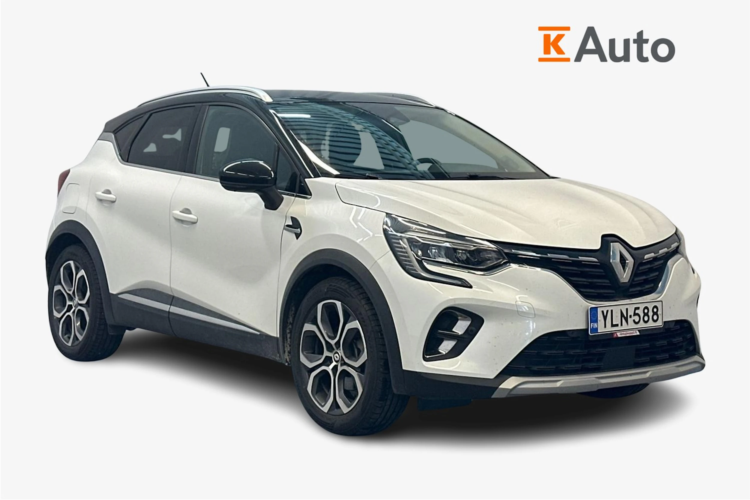 valkoinen Renault Captur 2022 kuva 1.