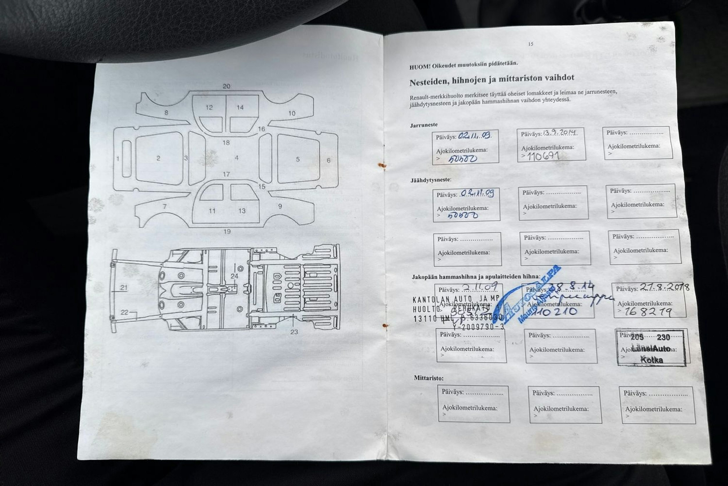 vihreä Renault Clio 2004 kuva 21.