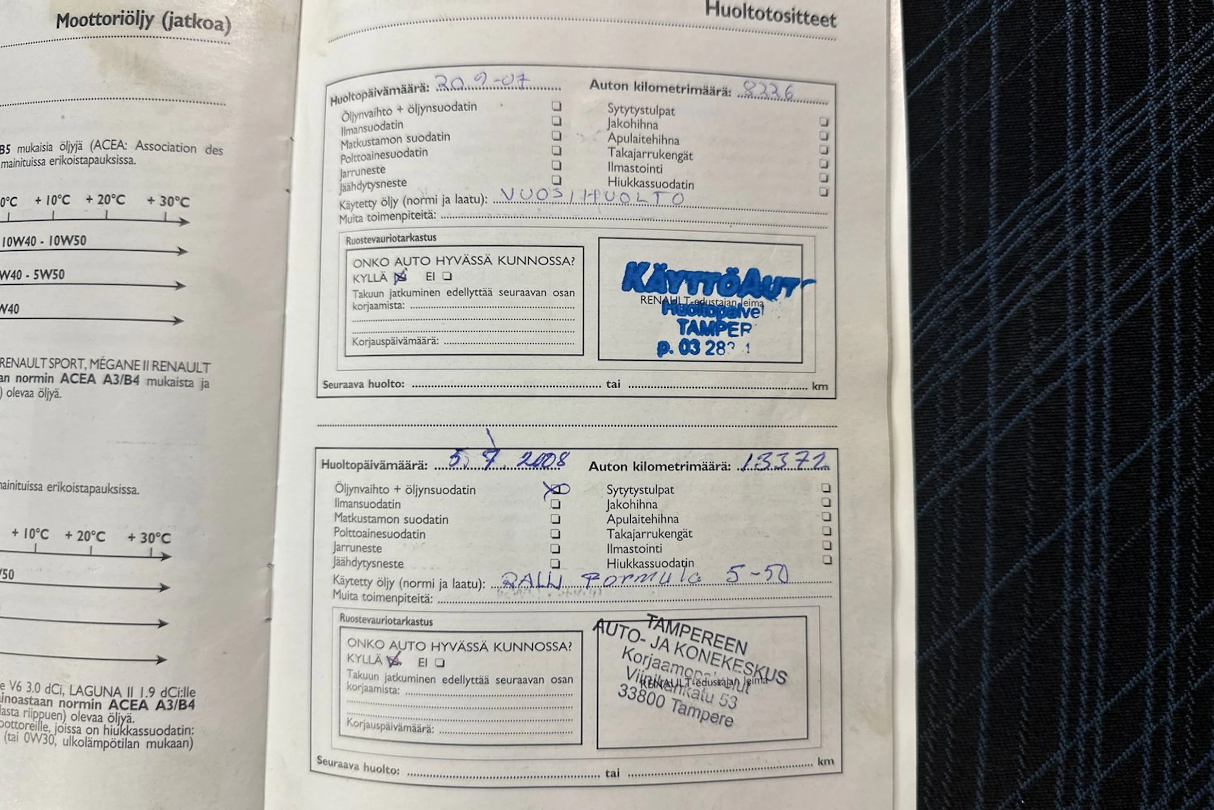 sininen Renault Clio 2006 kuva 30.