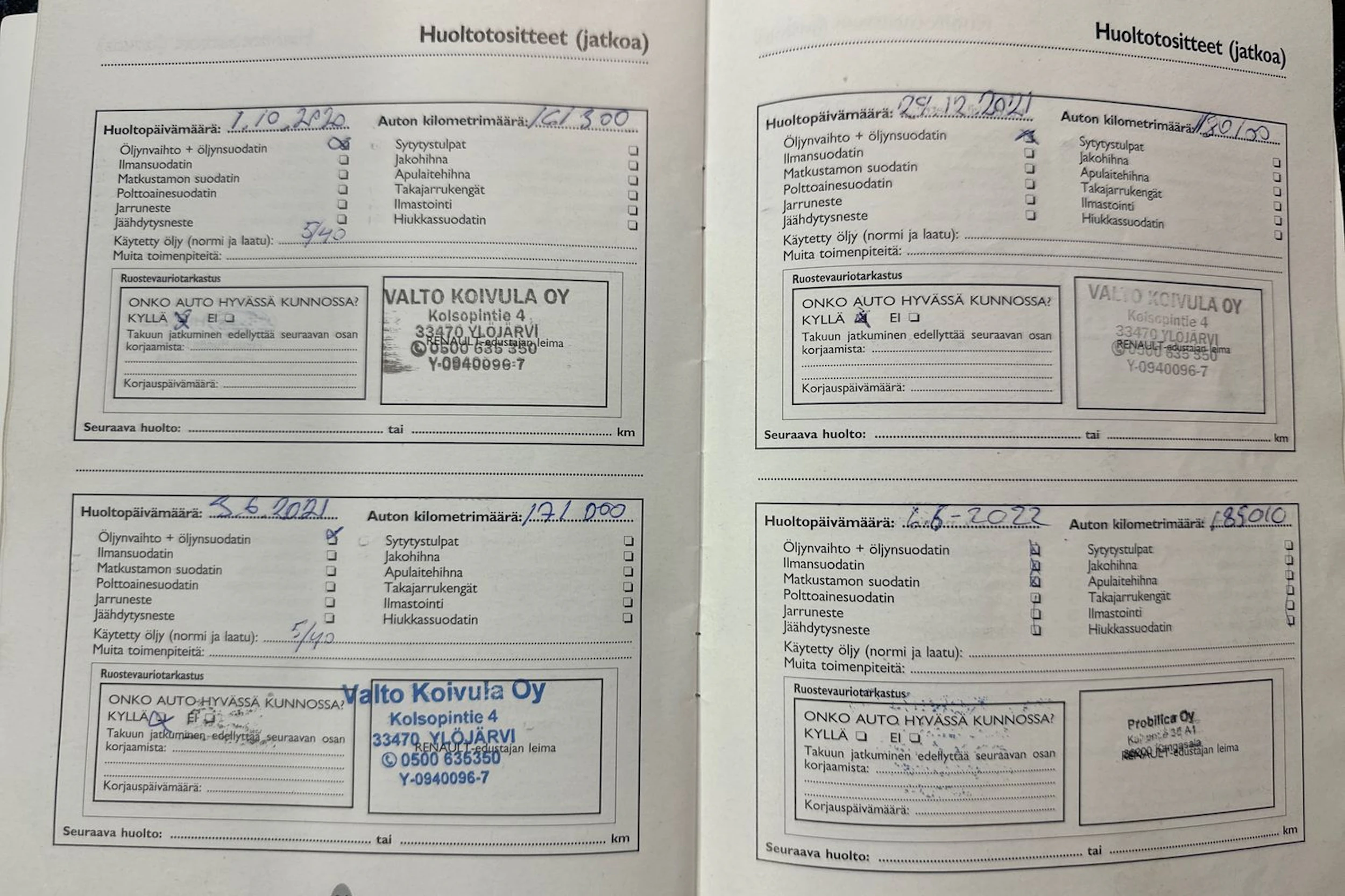 sininen Renault Clio 2006 kuva 34.