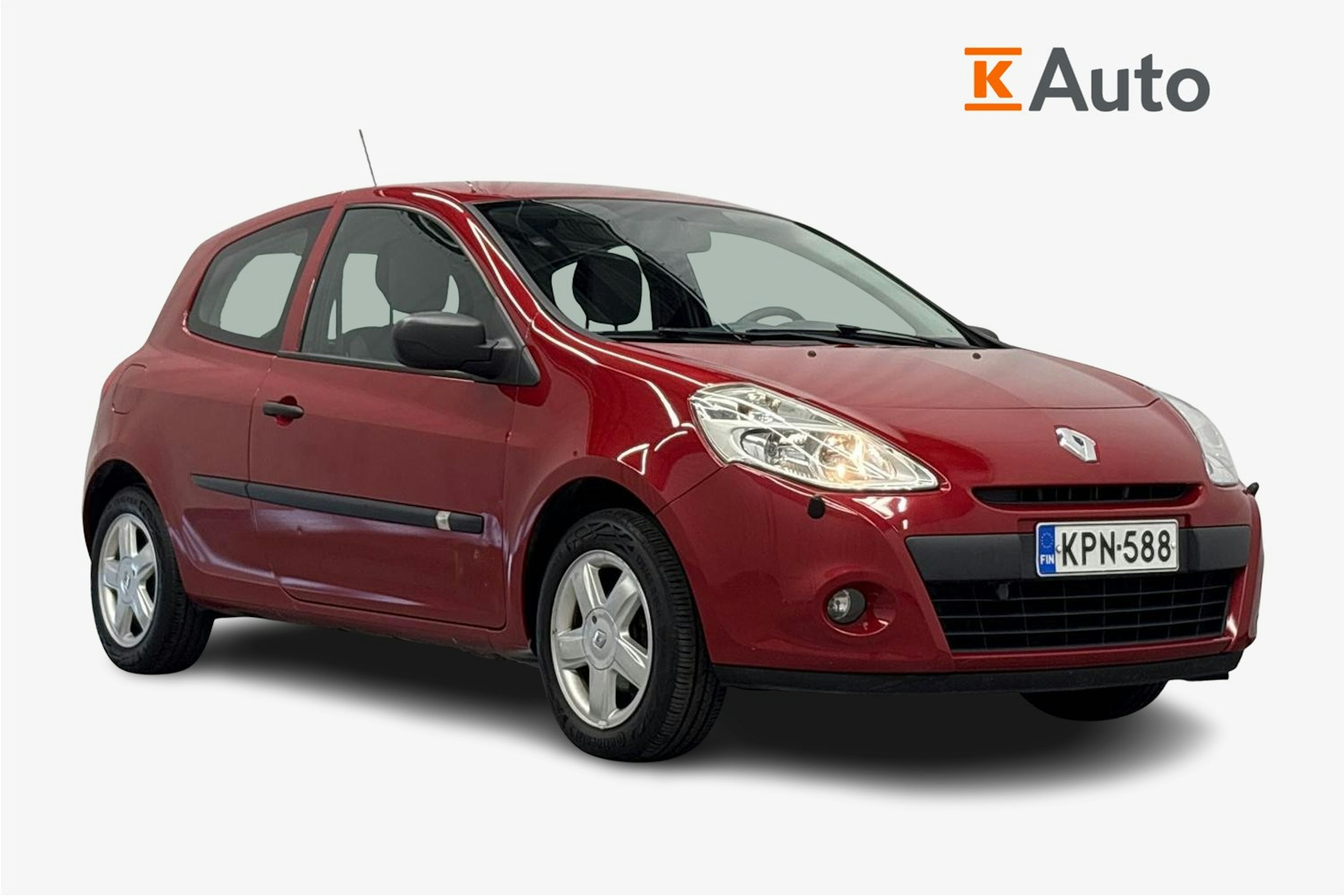 punainen Renault Clio 2011 kuva 1.