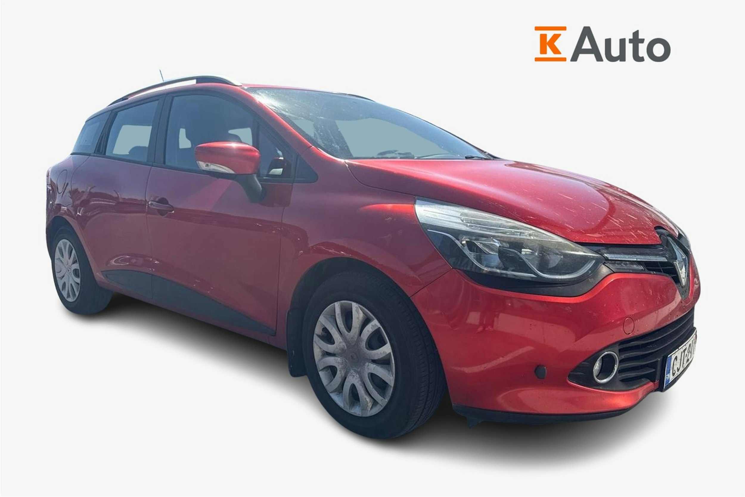 punainen Renault Clio 2015 kuva 1.