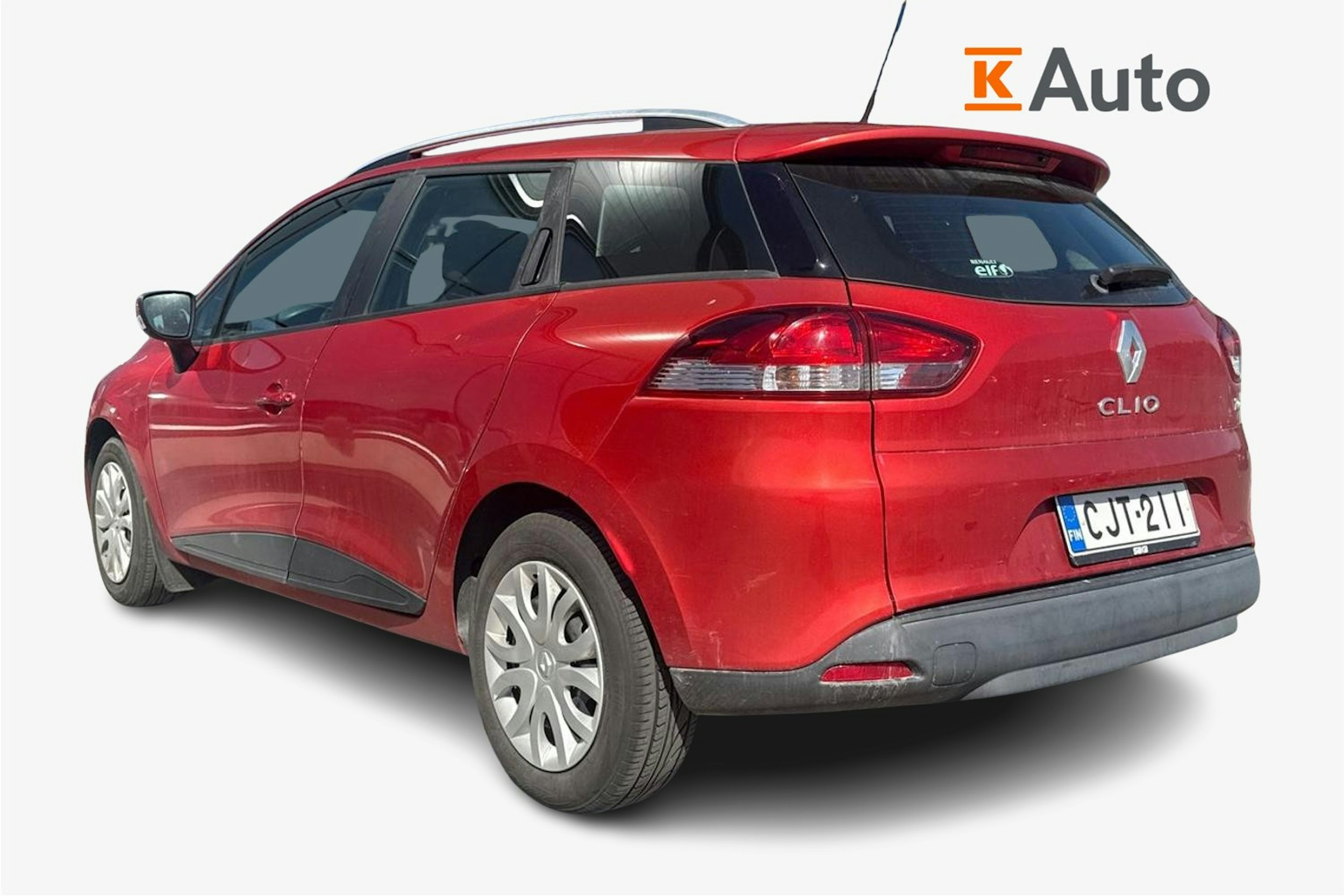 punainen Renault Clio 2015 kuva 2.