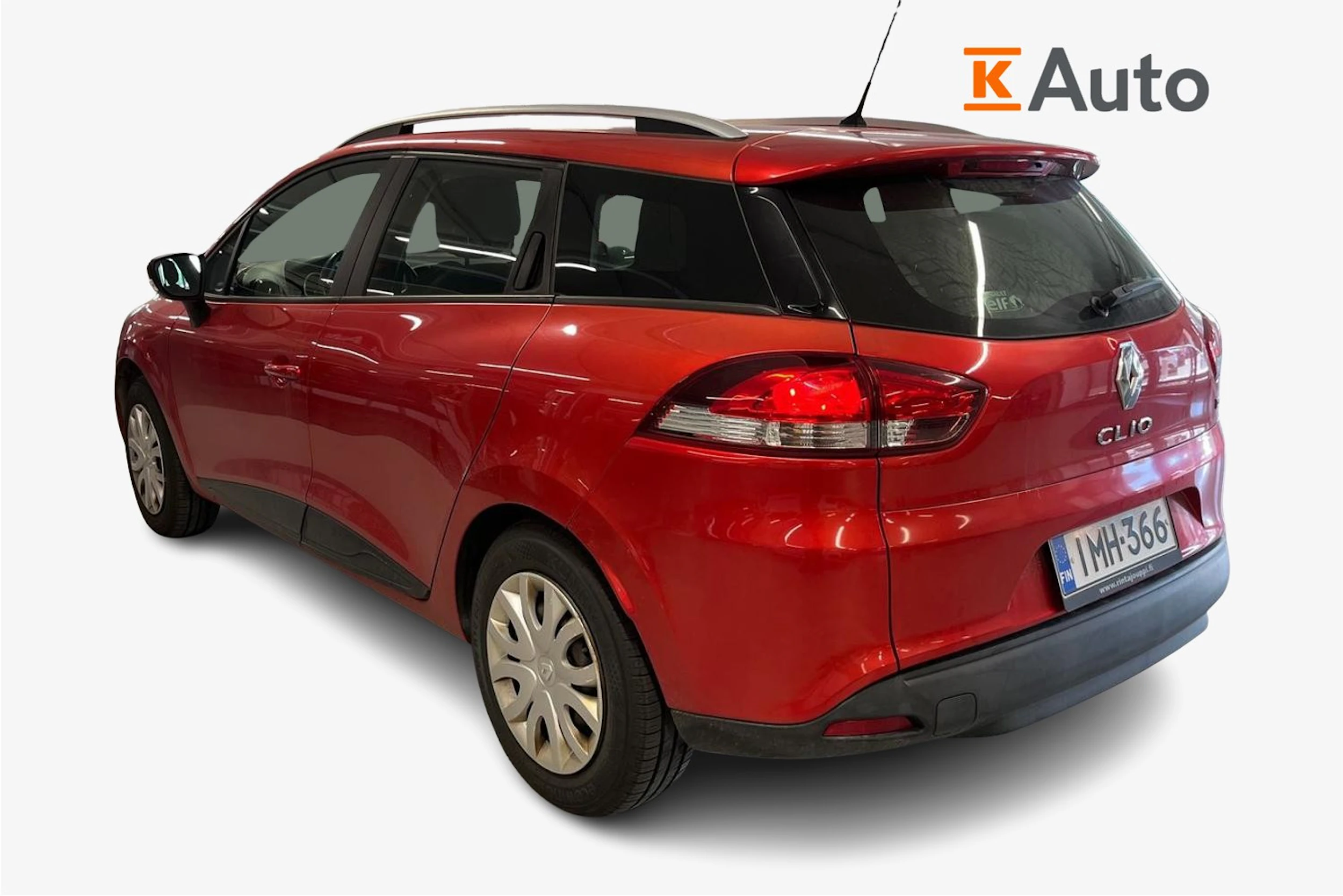 punainen Renault Clio 2015 kuva 2.