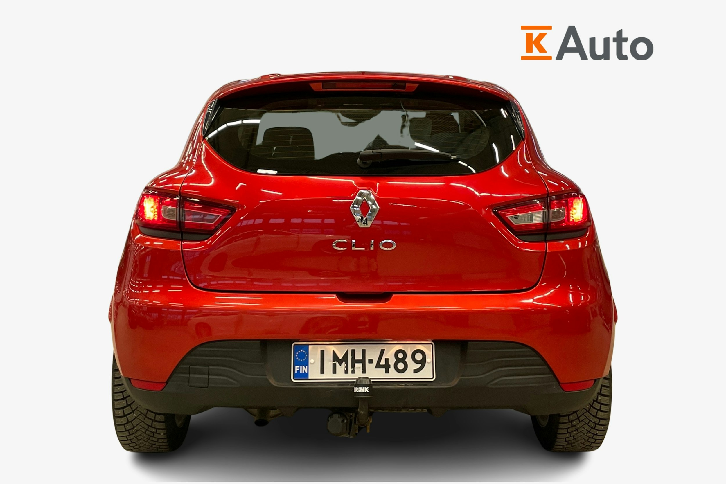 punainen Renault Clio 2015 kuva 3.