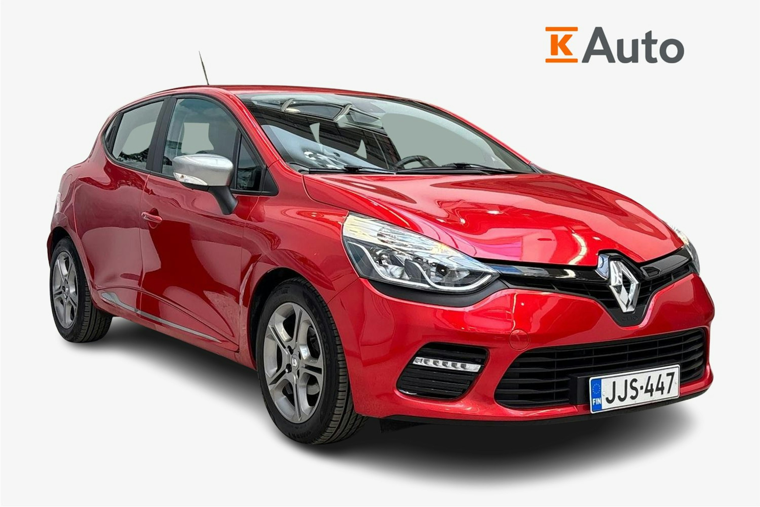 punainen Renault Clio 2015 kuva 1.
