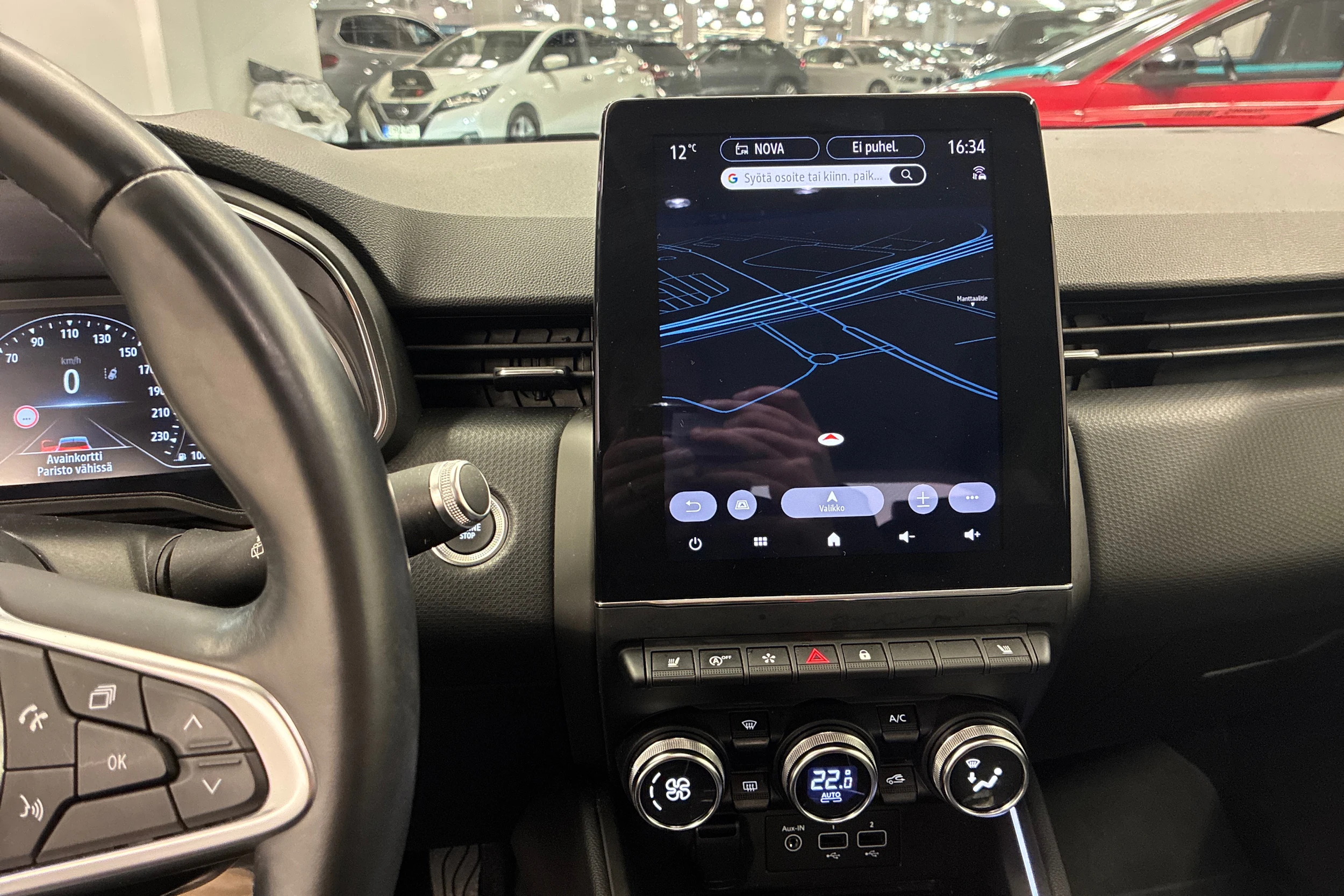 Musta Renault CLIO 2021 kuva 13.