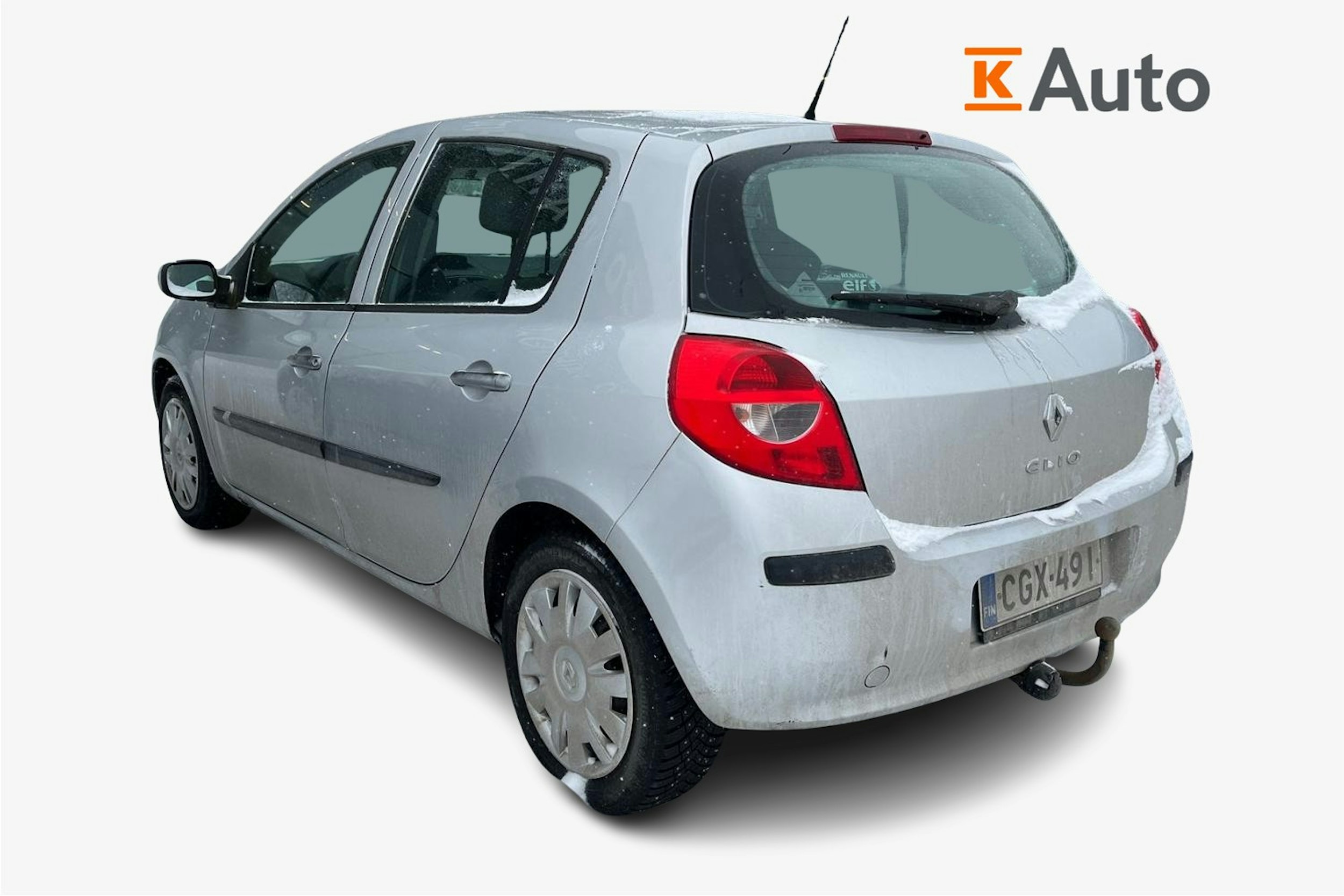 harmaa Renault Clio III 2008 kuva 2.
