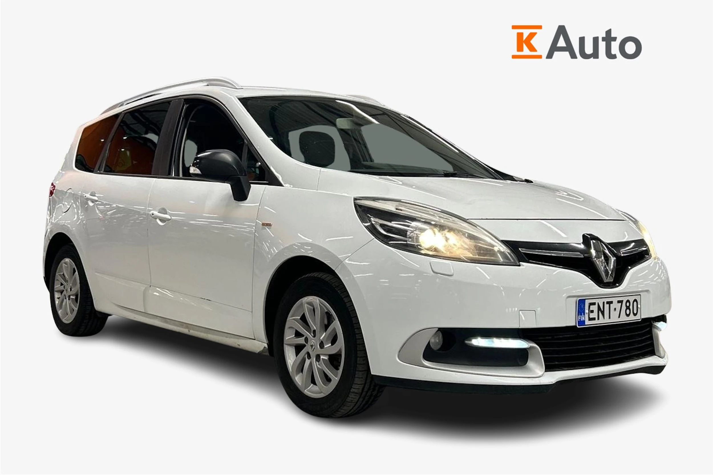 valkoinen Renault Grand Scenic 2016 kuva 1.