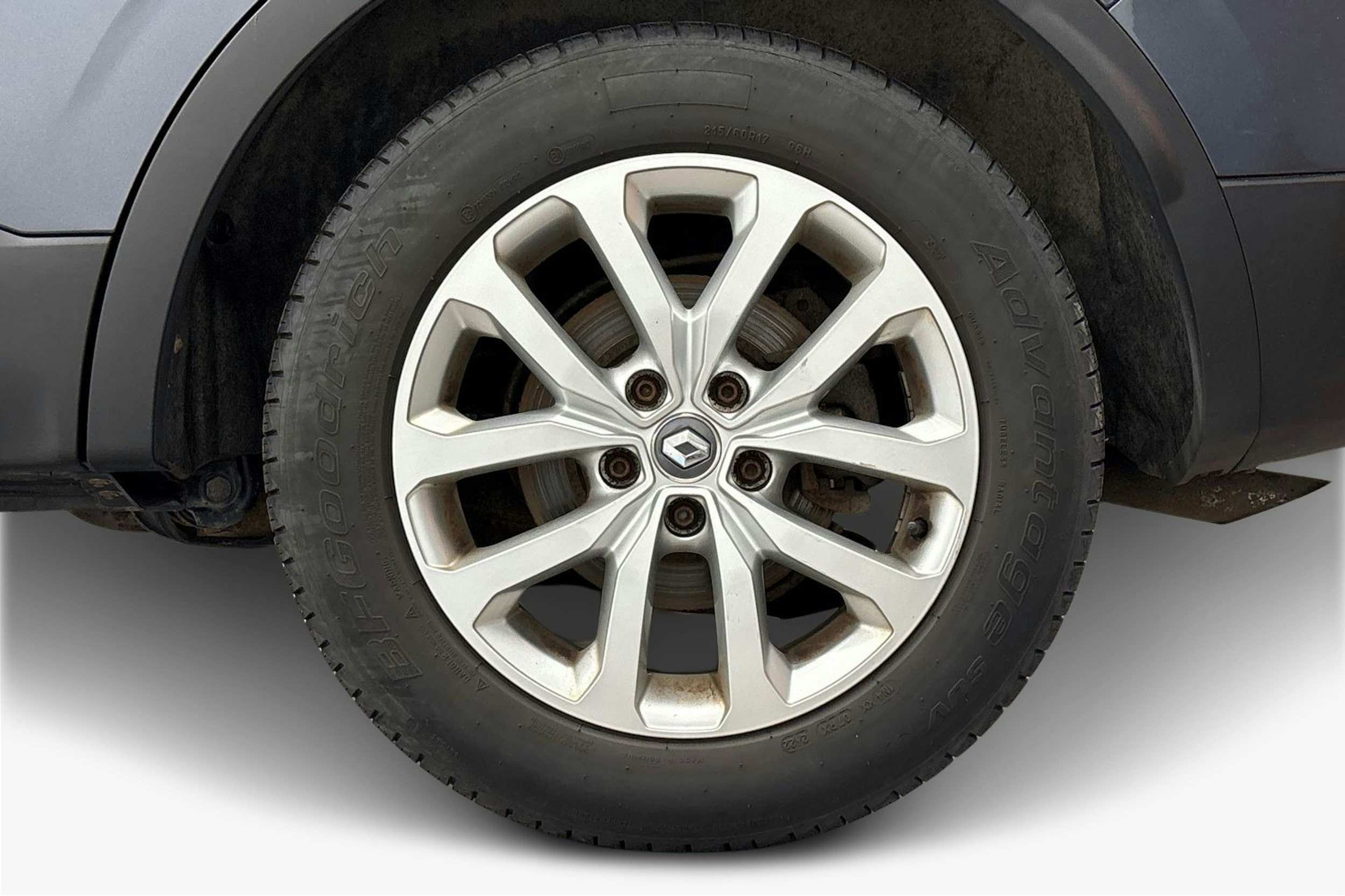 met. harmaa Renault Kadjar 2015 kuva 9.