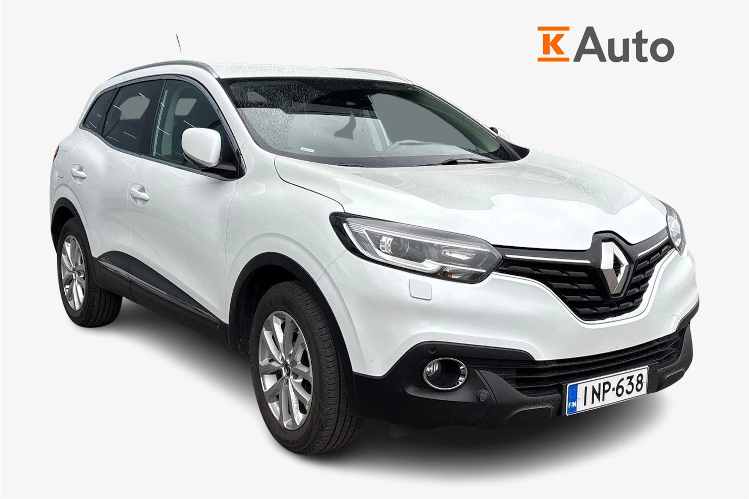 valkoinen Renault Kadjar 2016 kuva 1.