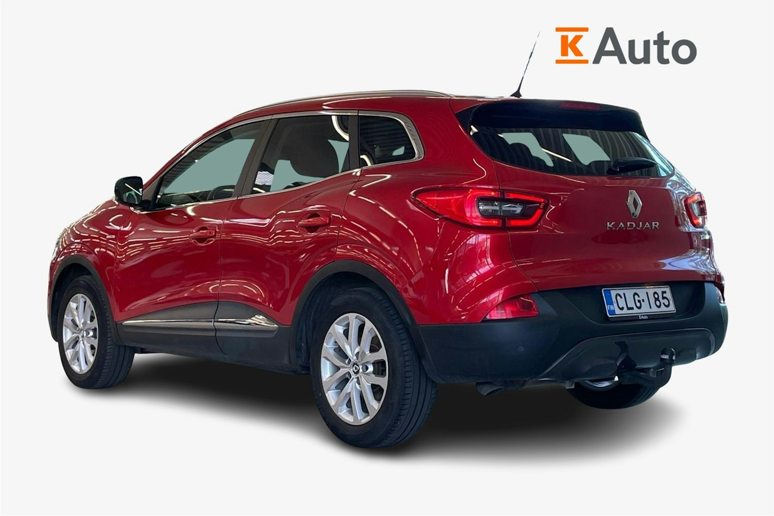 Punainen Renault Kadjar 2017 kuva 2.