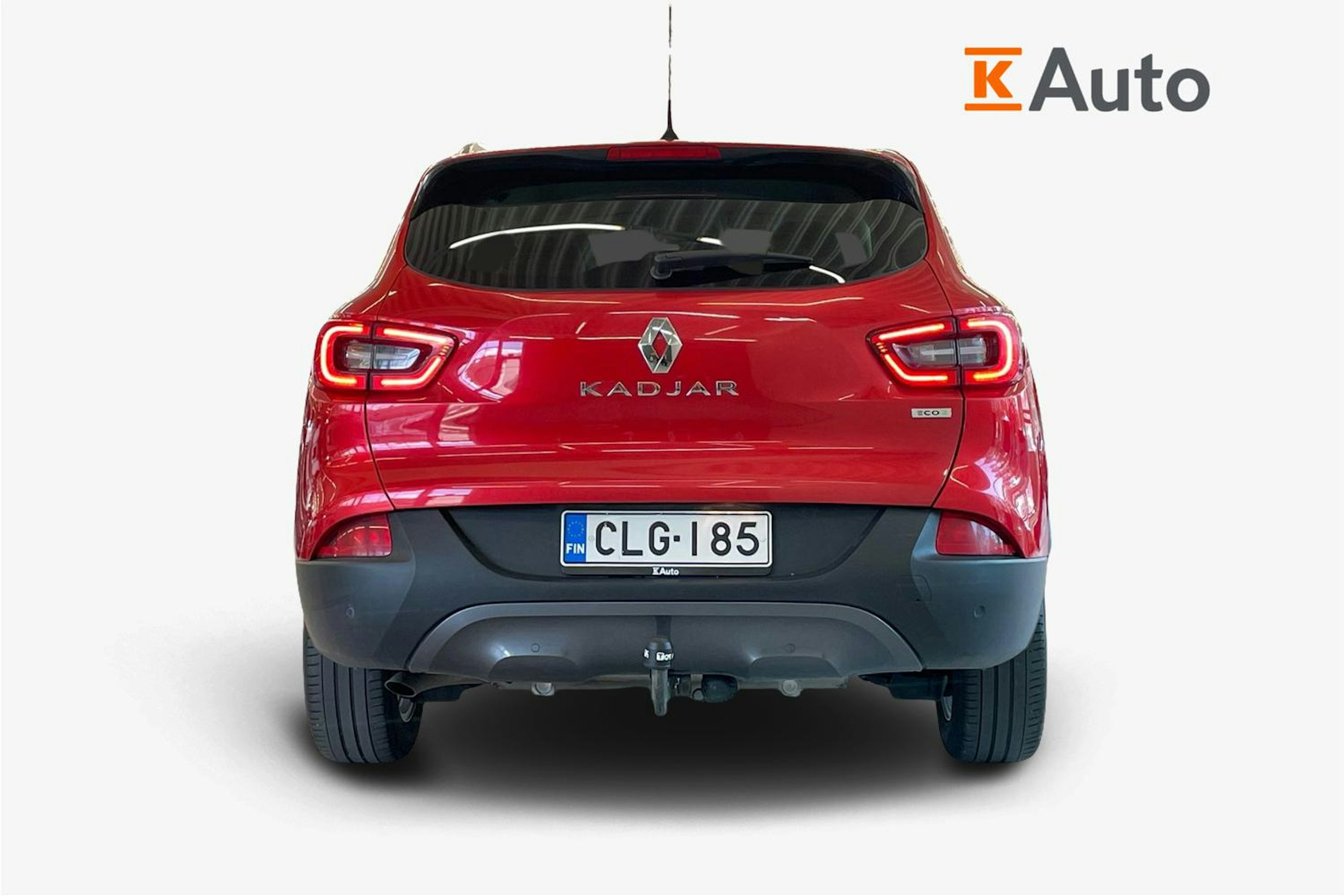 Punainen Renault Kadjar 2017 kuva 3.